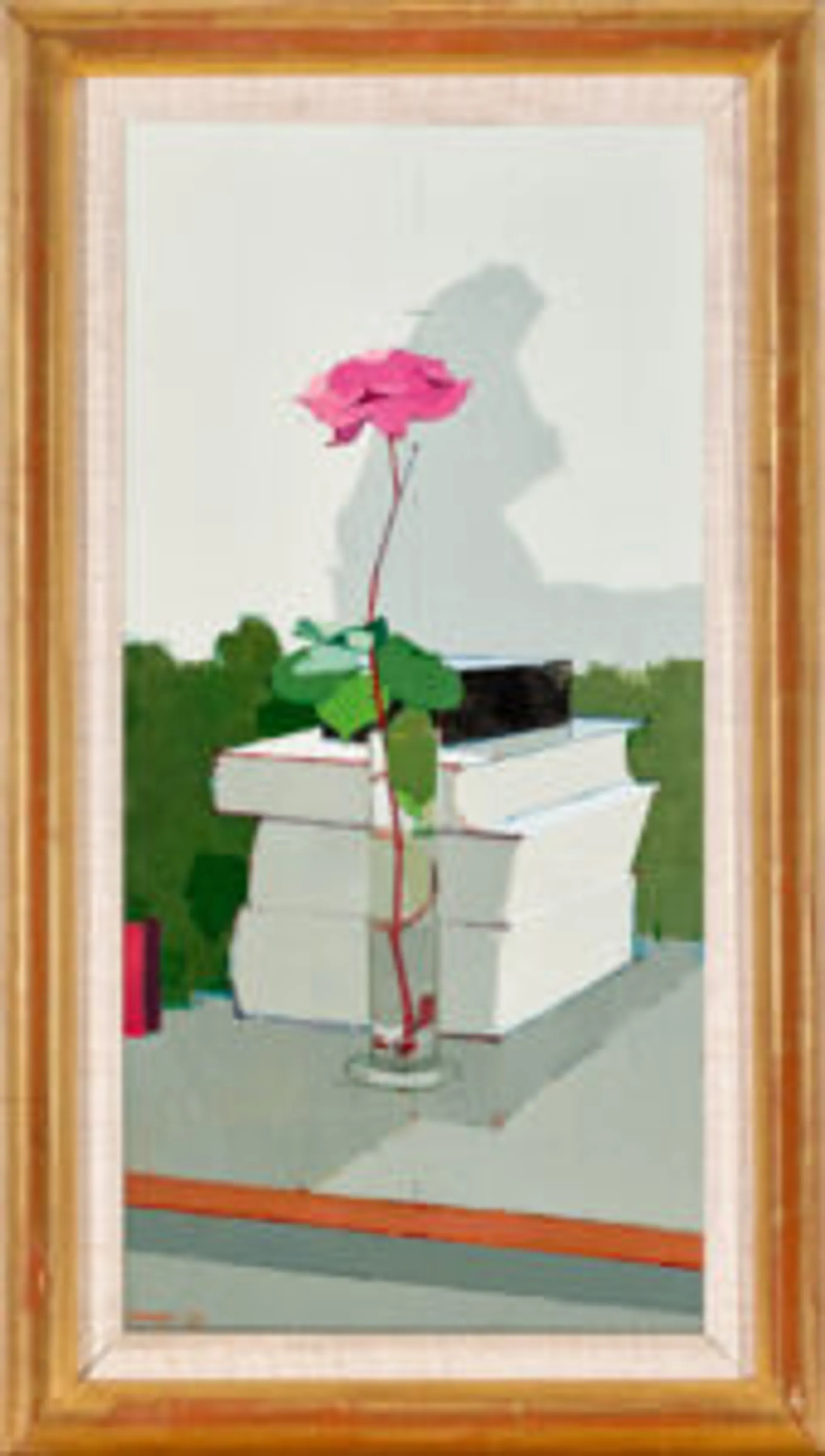 ROSE AGAINST THE LIGHT