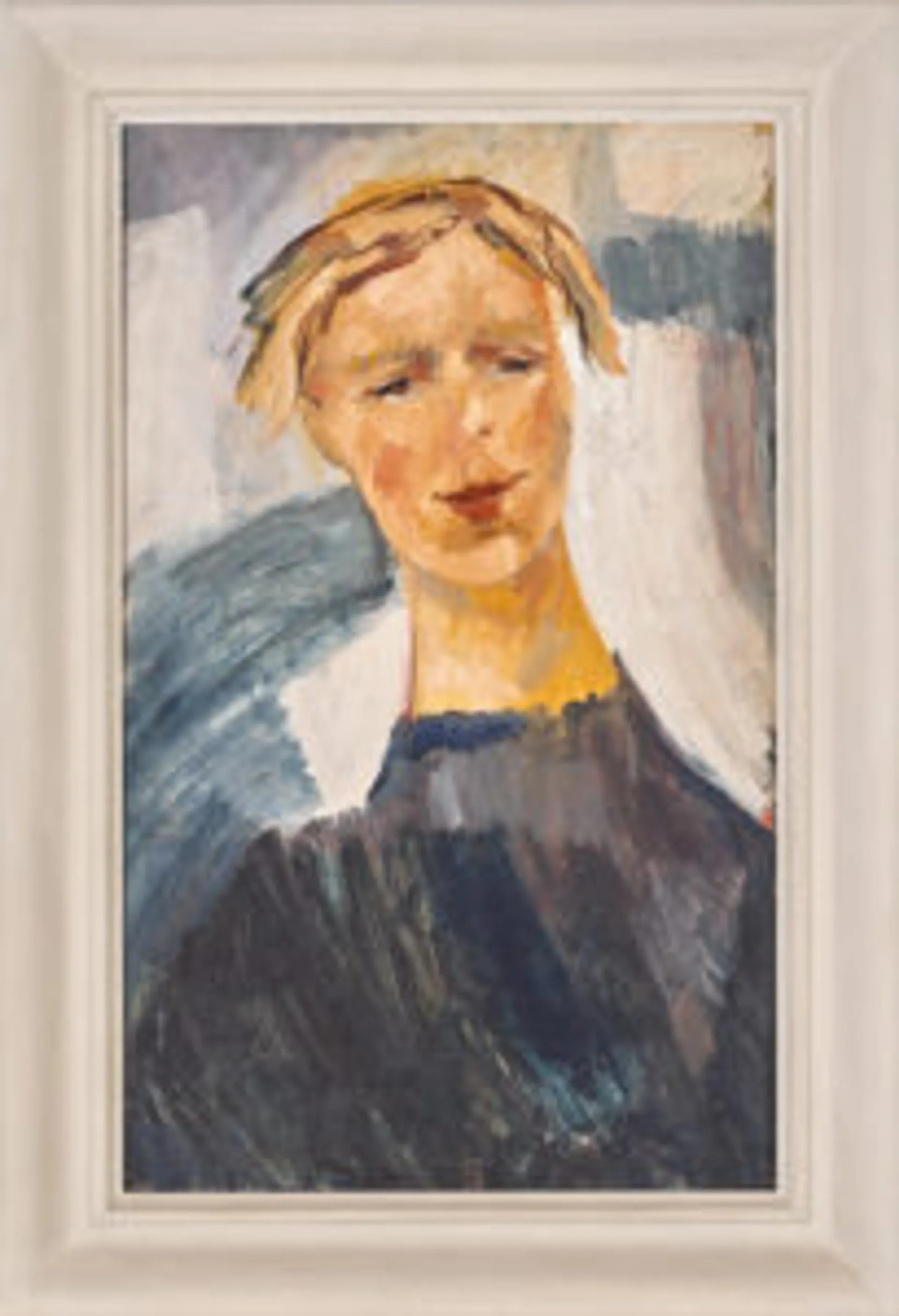 PORTRAIT OF A WOMAN NEWS VENDOR