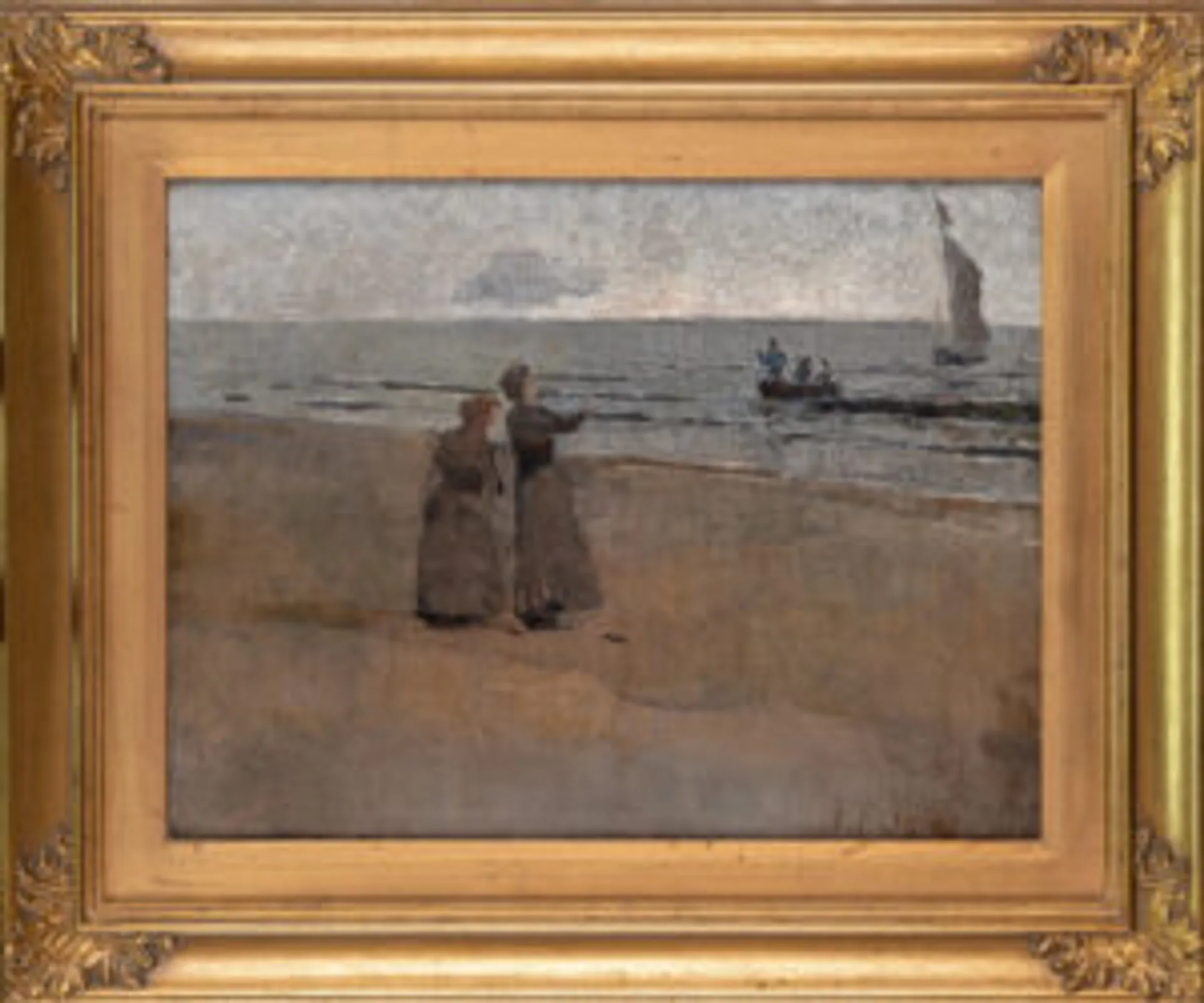 HE SAILED AWAY AT BREAK OF DAY, THE SKIES WERE BLUE AND FAIR