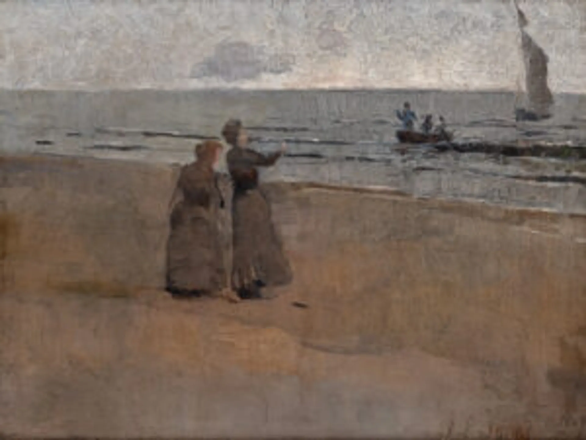 HE SAILED AWAY AT BREAK OF DAY, THE SKIES WERE BLUE AND FAIR