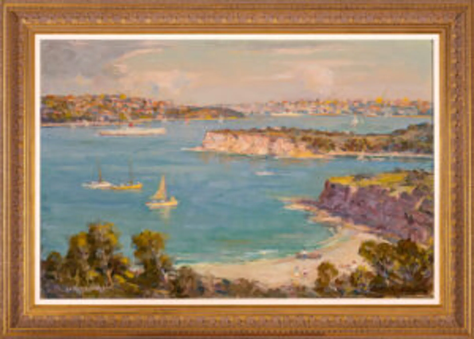 ENTRANCE TO SYDNEY HARBOUR FROM DOBROYD