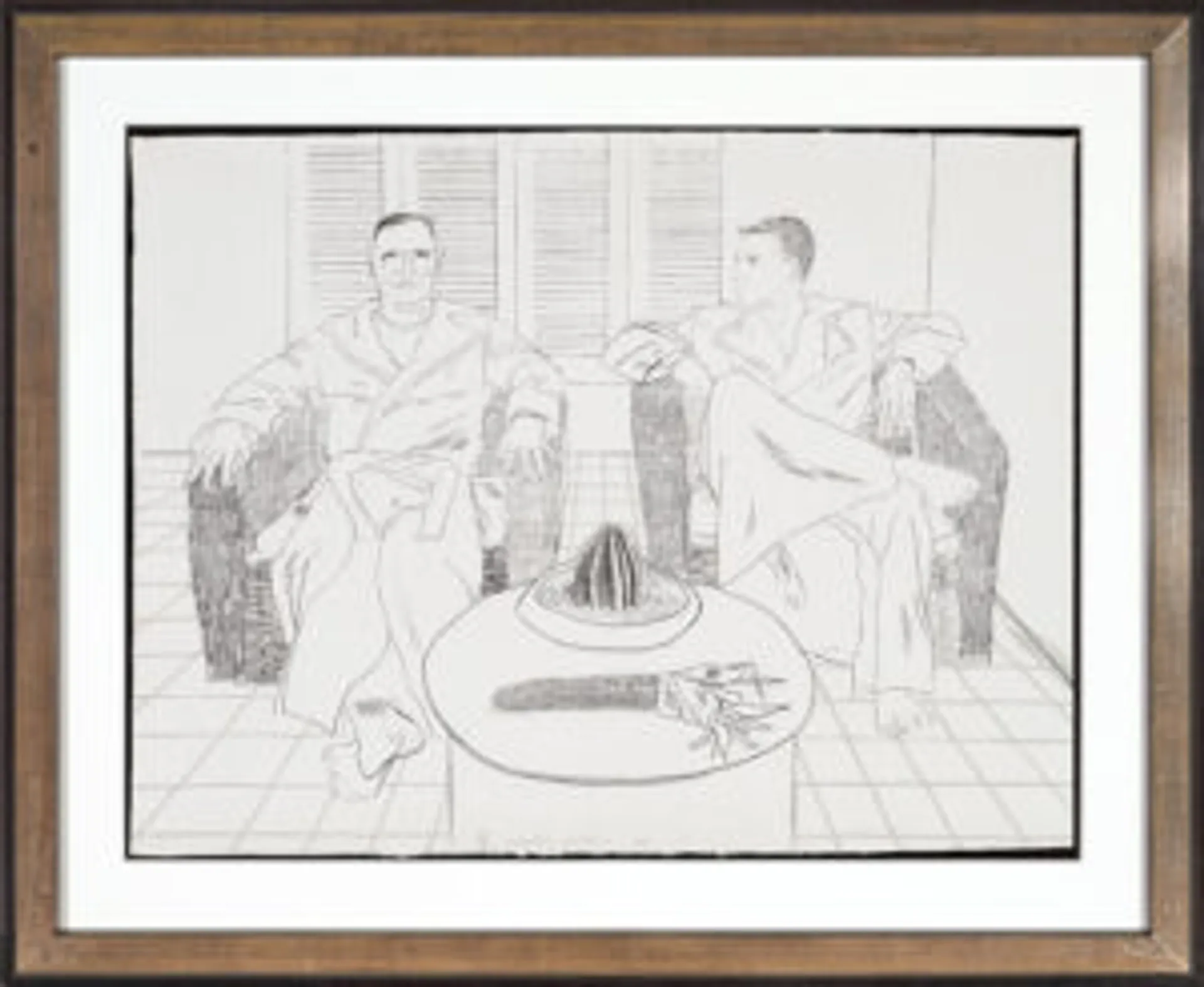 Christopher Isherwood and Don Barchardy