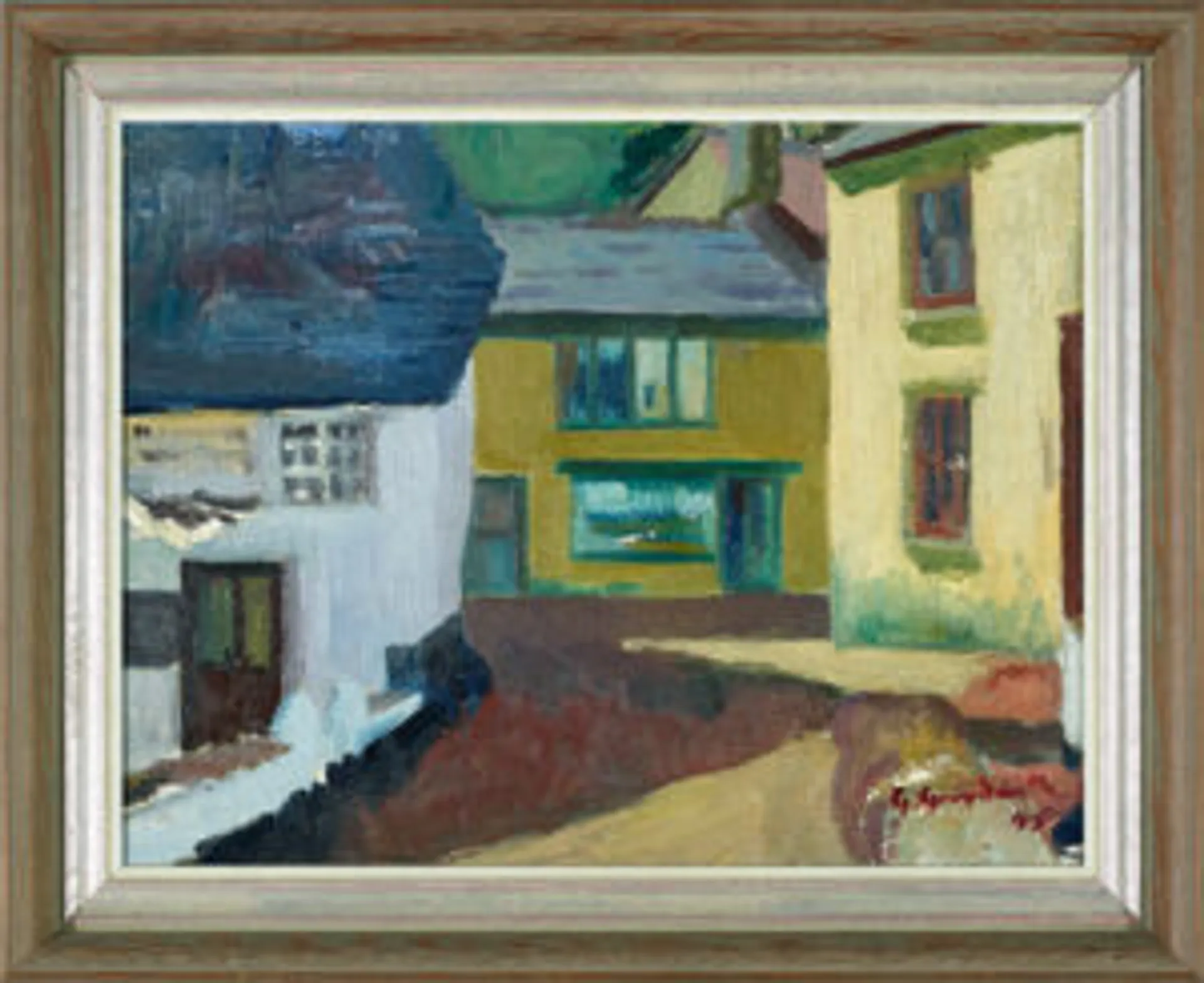 VILLAGE SCENE, CORNWALL