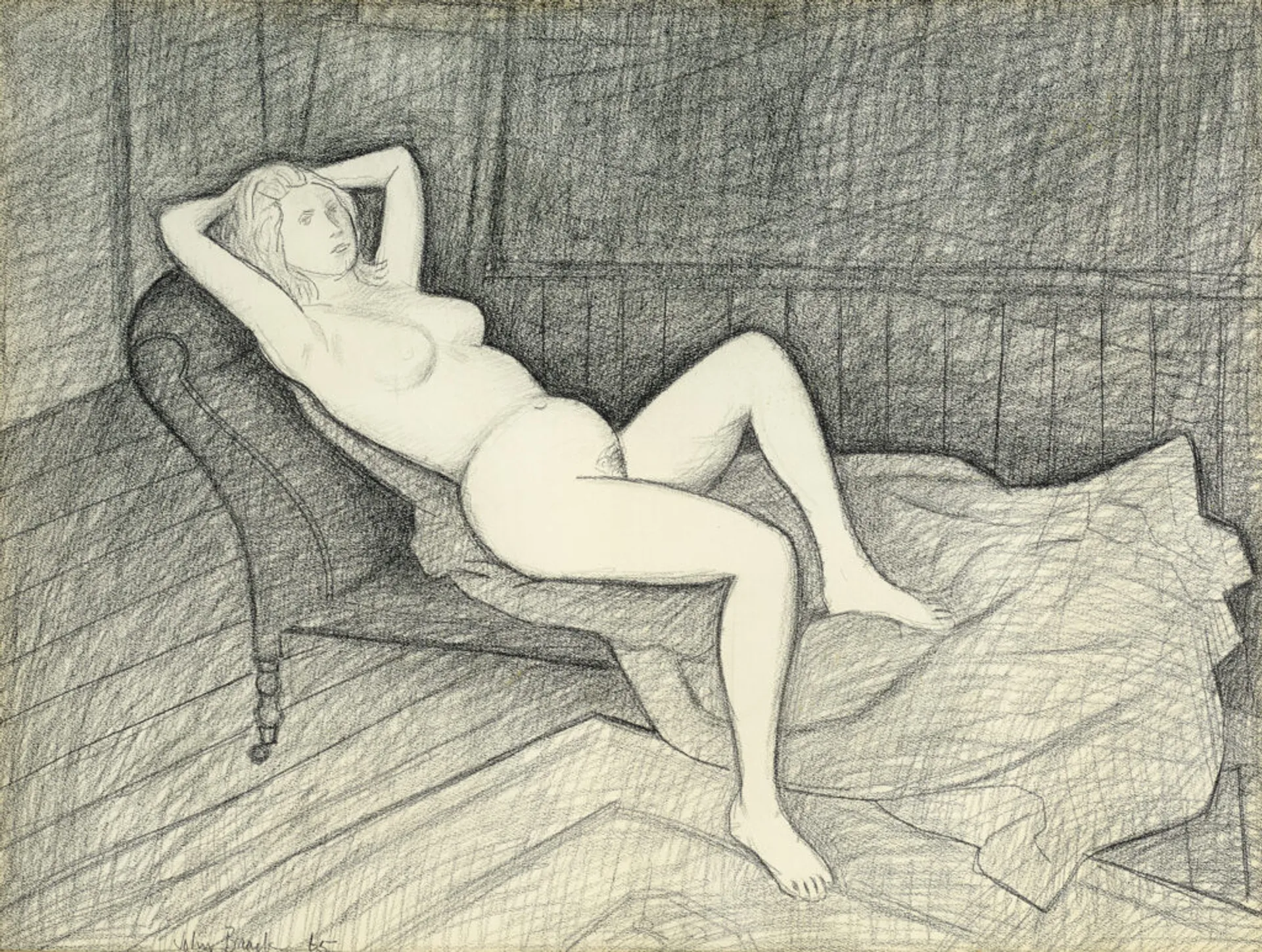 STUDY FOR ‘THE MERTZ NUDE’
