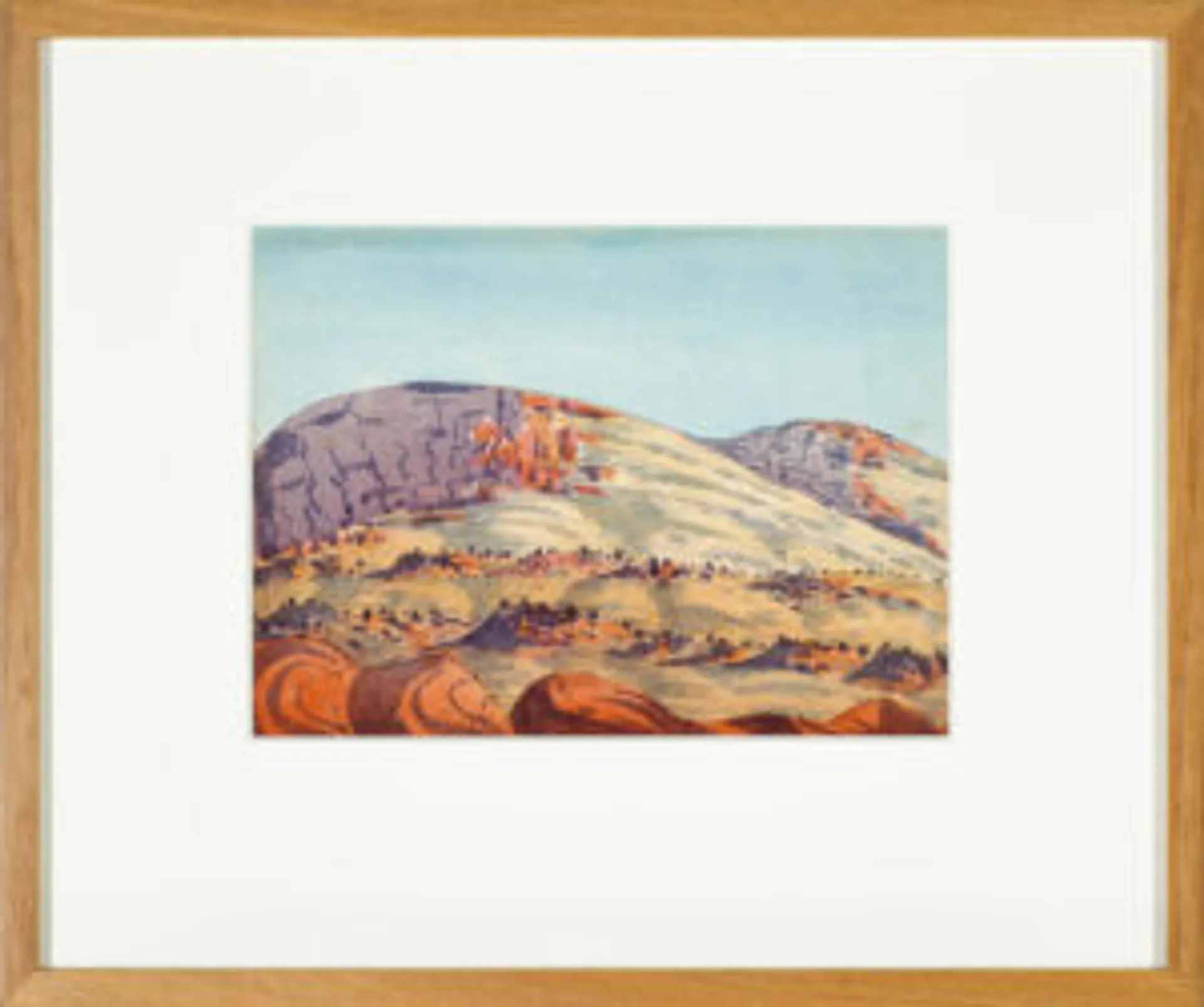Three watercolours