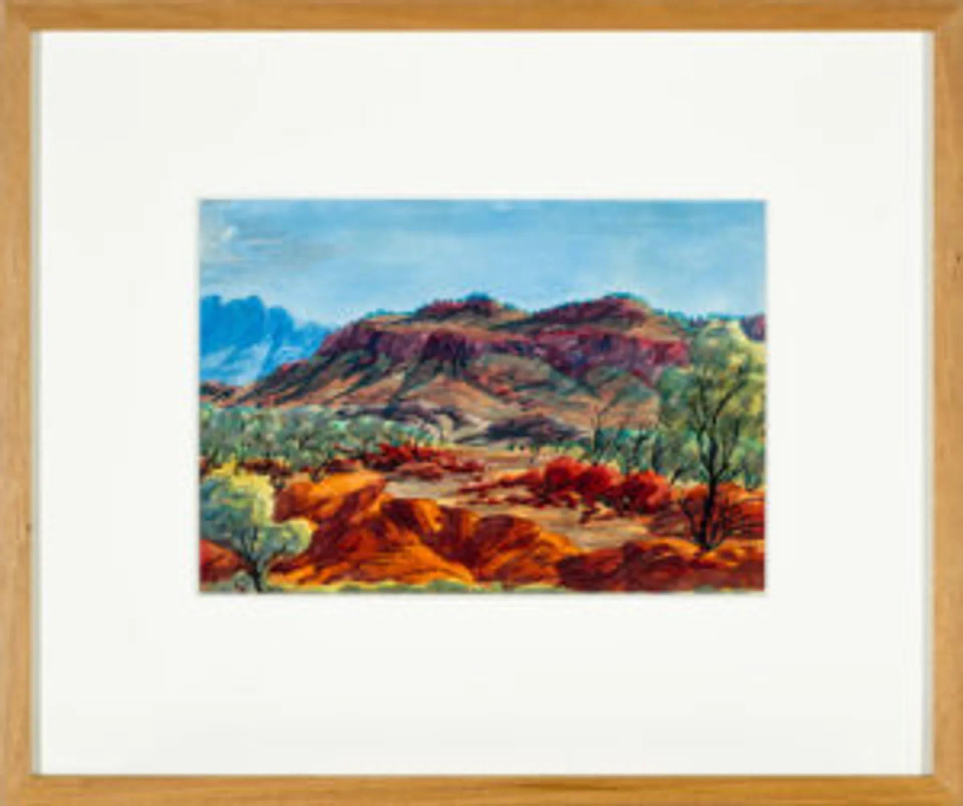 Three watercolours