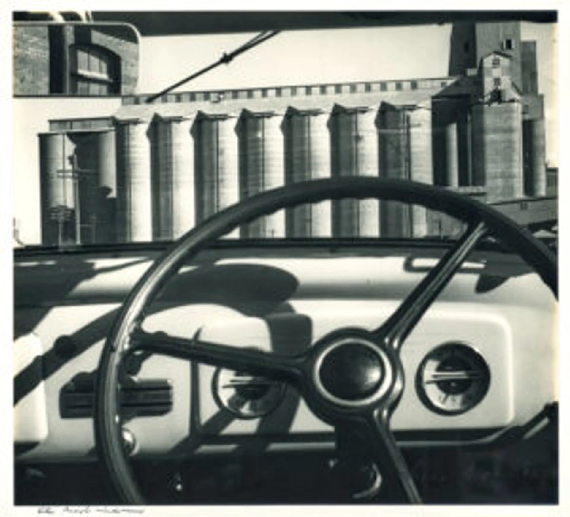 SILOS THROUGH WINDSCREEN
