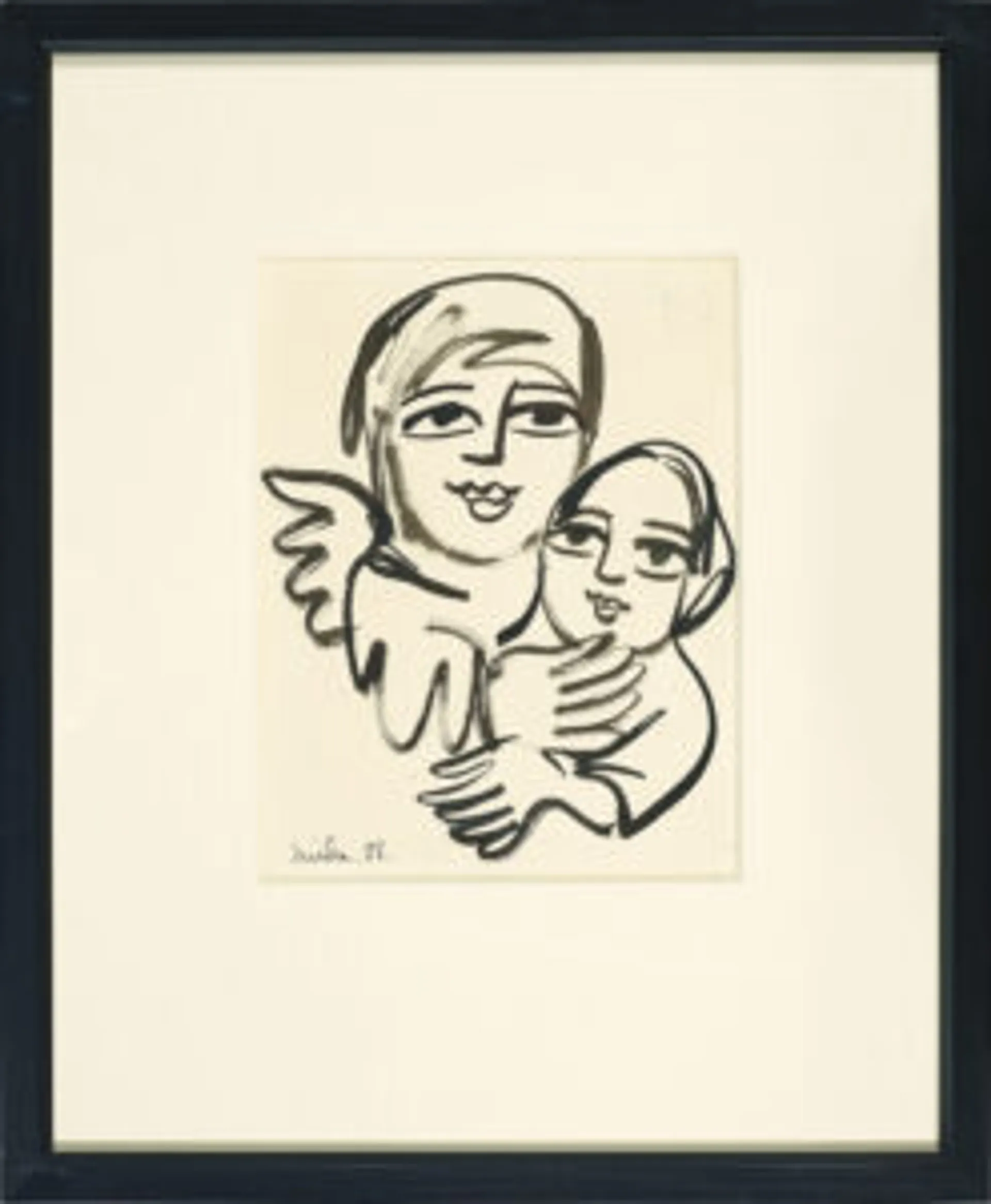 ANGEL MOTHER AND CHILD