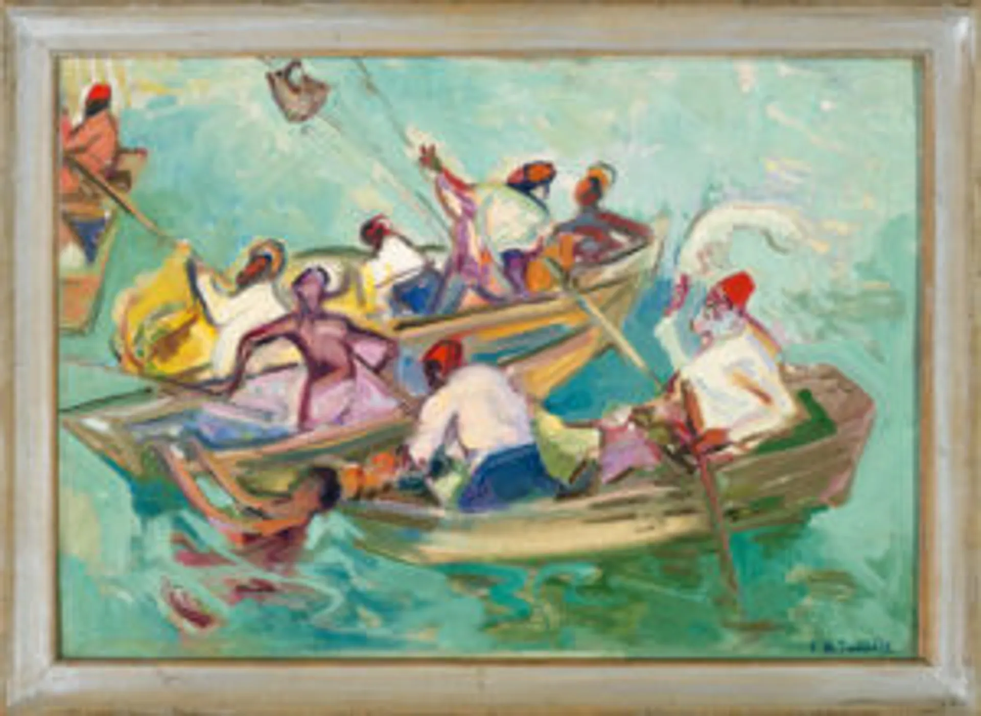 MERCHANTS ON THE SUEZ CANAL