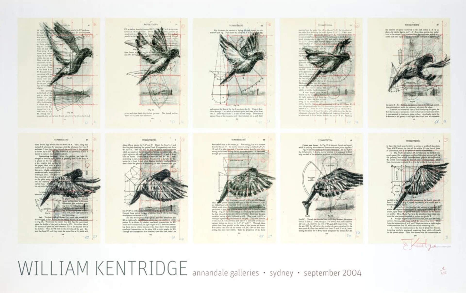From the Cyclopedia of Drawing, 2004, Annandale Galleries exhibition poster