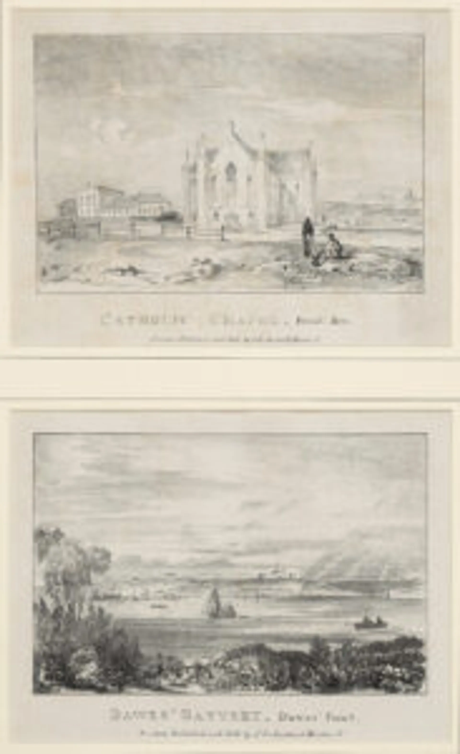 A SERIES OF LITHOGRAPH DRAWINGS OF SYDNEY AND ITS ENVIRONS