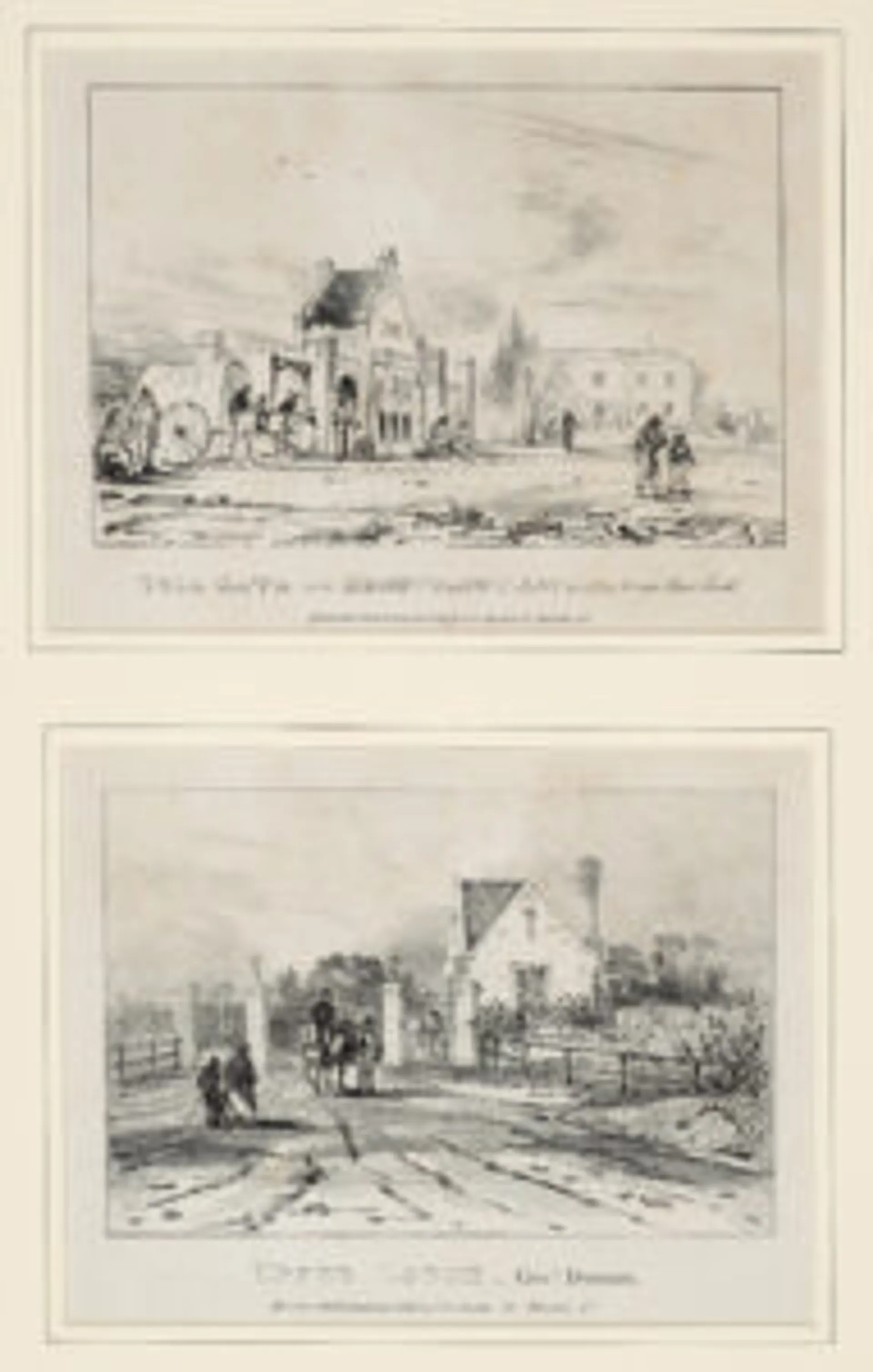 A SERIES OF LITHOGRAPH DRAWINGS OF SYDNEY AND ITS ENVIRONS