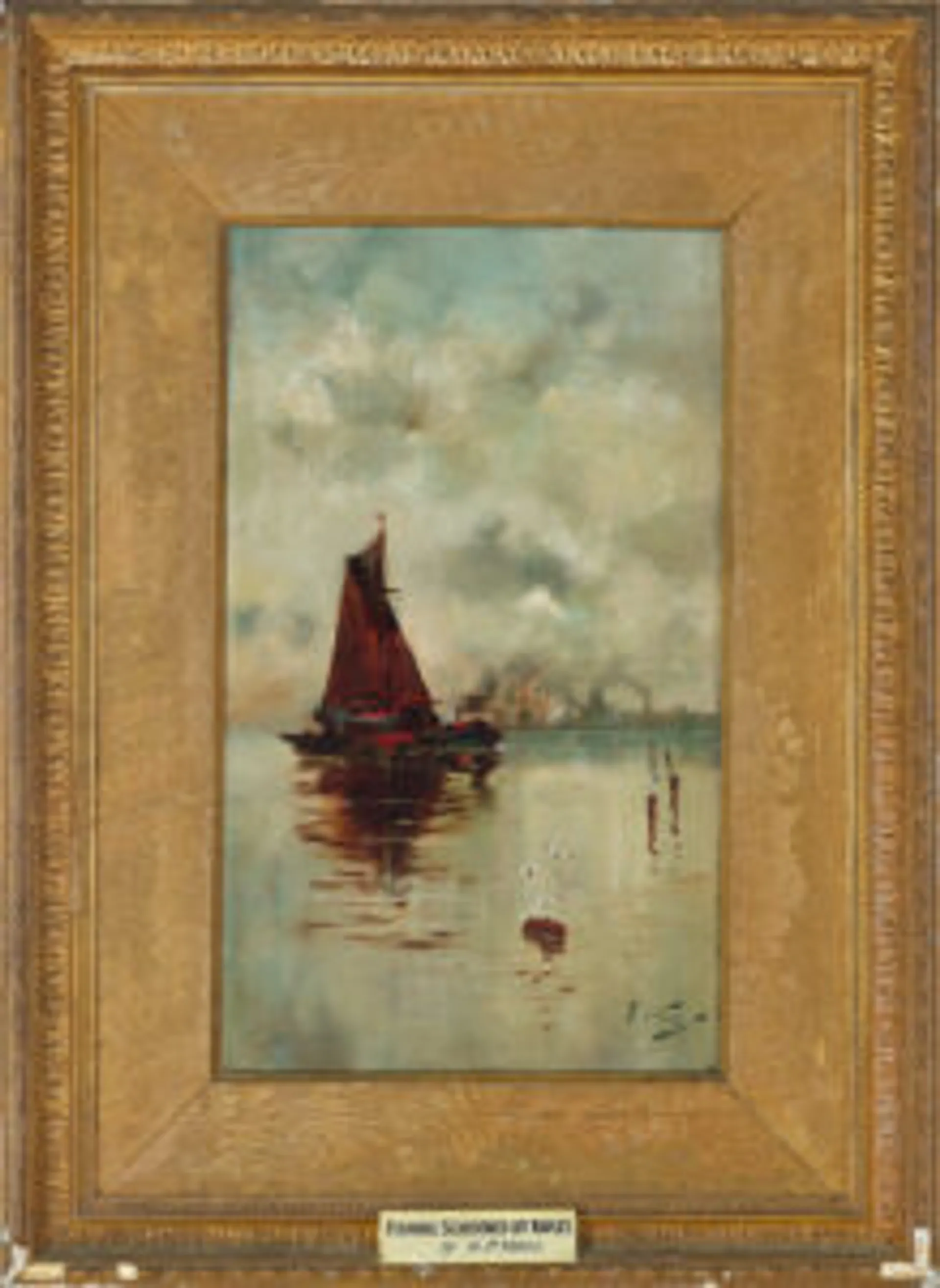FISHING SCHOONER OFF NAPLES