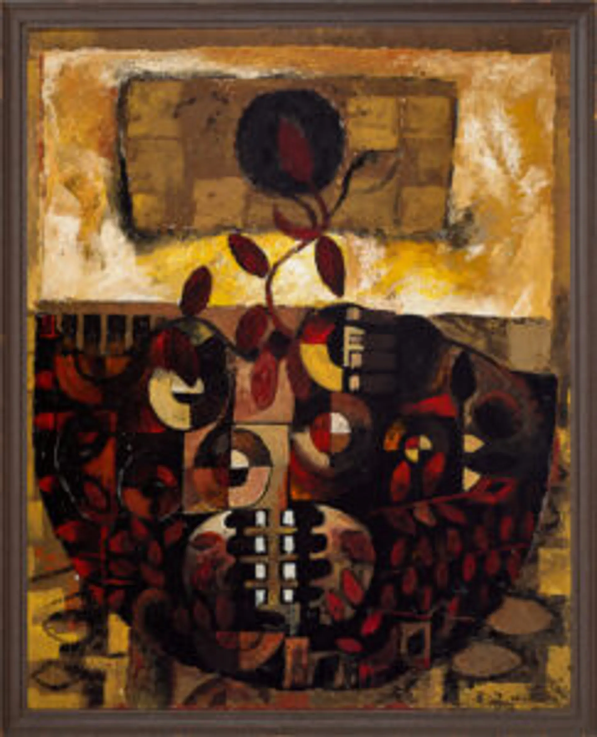 STUDY FOR AUTUMN IN THE GARDEN