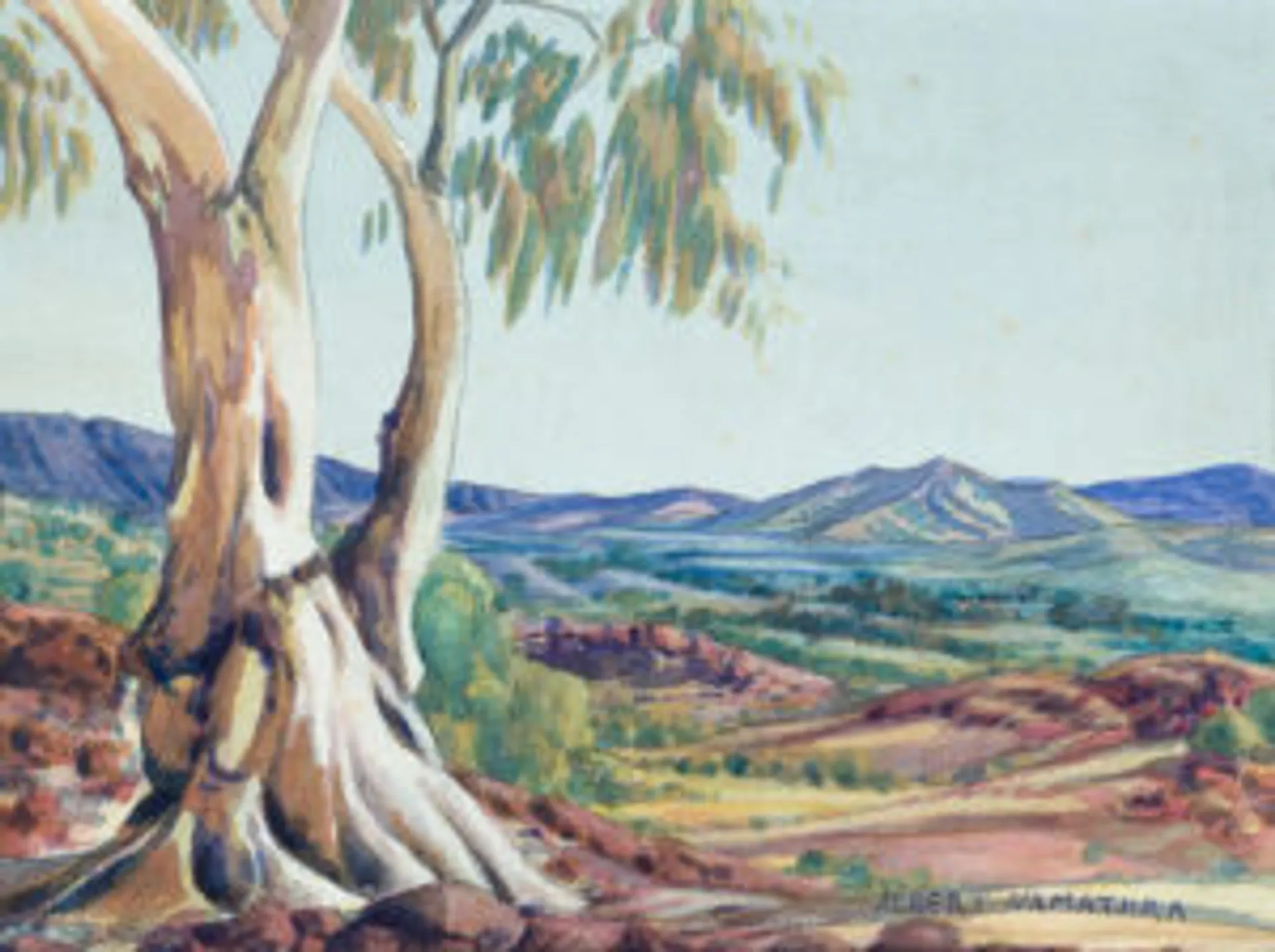 [CENTRAL AUSTRALIAN LANDSCAPE]