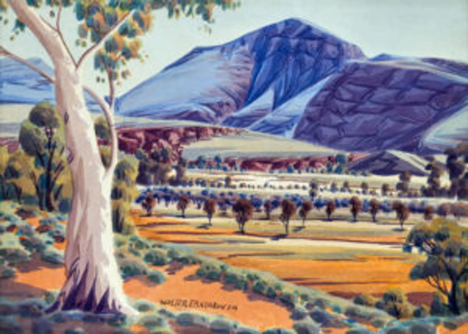 MOUNT HERMANNSBURG, CENTRAL AUSTRALIA