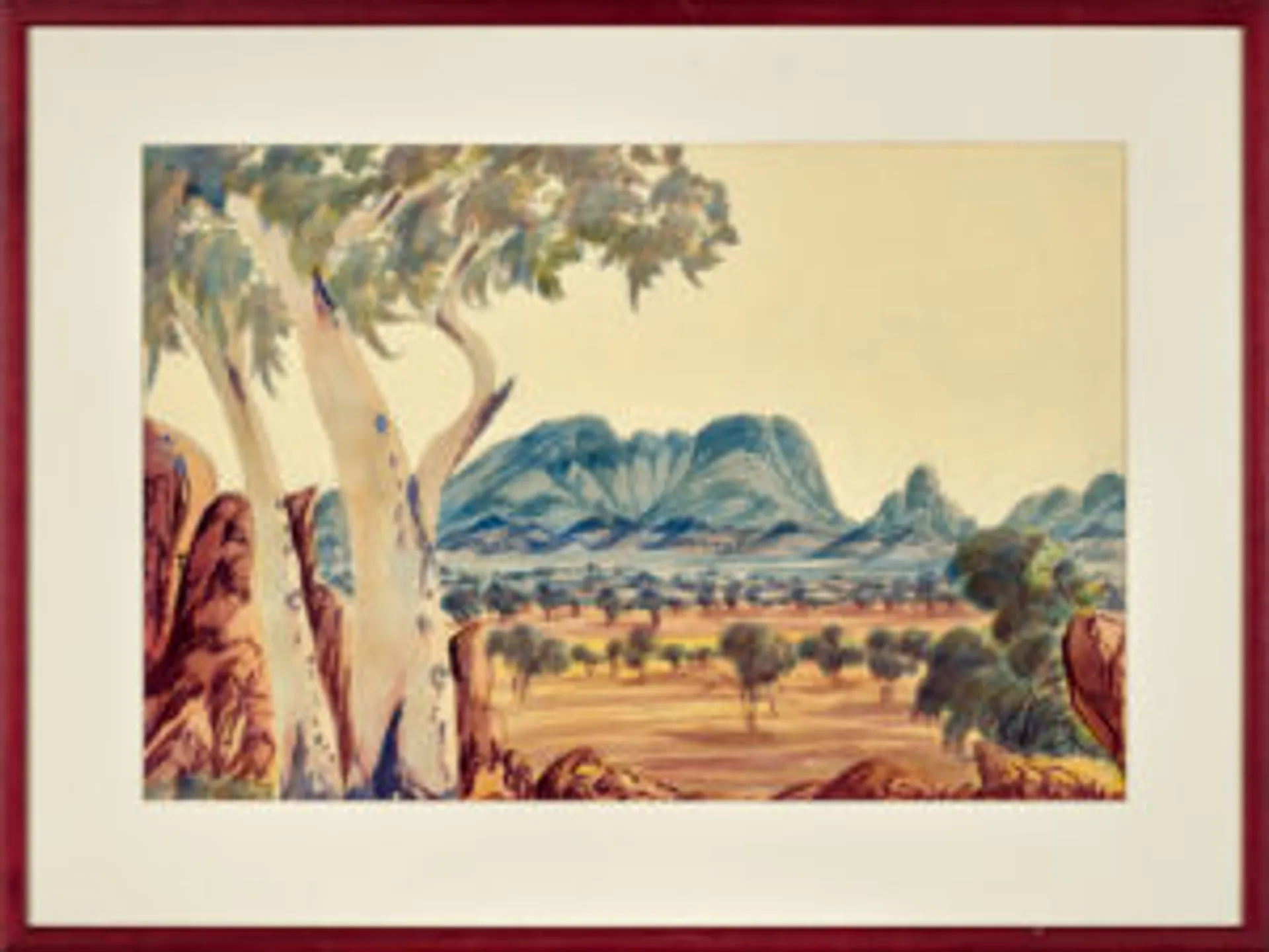CENTRAL AUSTRALIAN LANDSCAPE