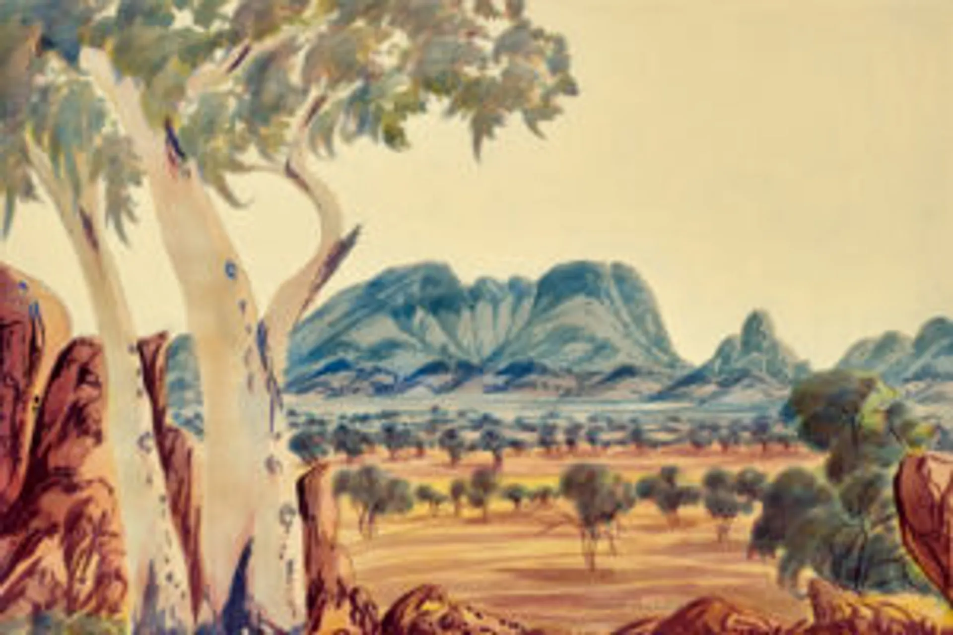 CENTRAL AUSTRALIAN LANDSCAPE