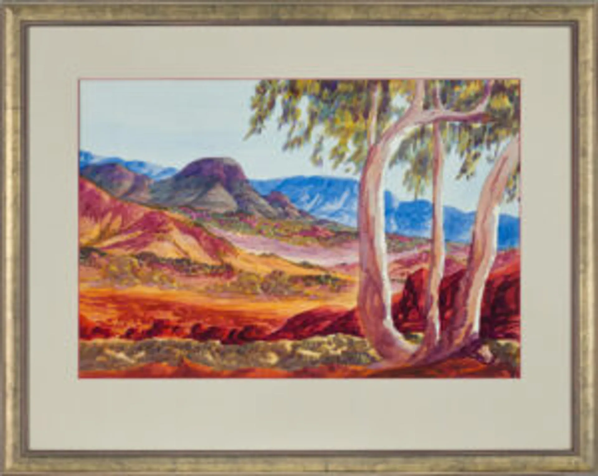 GHOST GUMS, CENTRAL AUSTRALIA