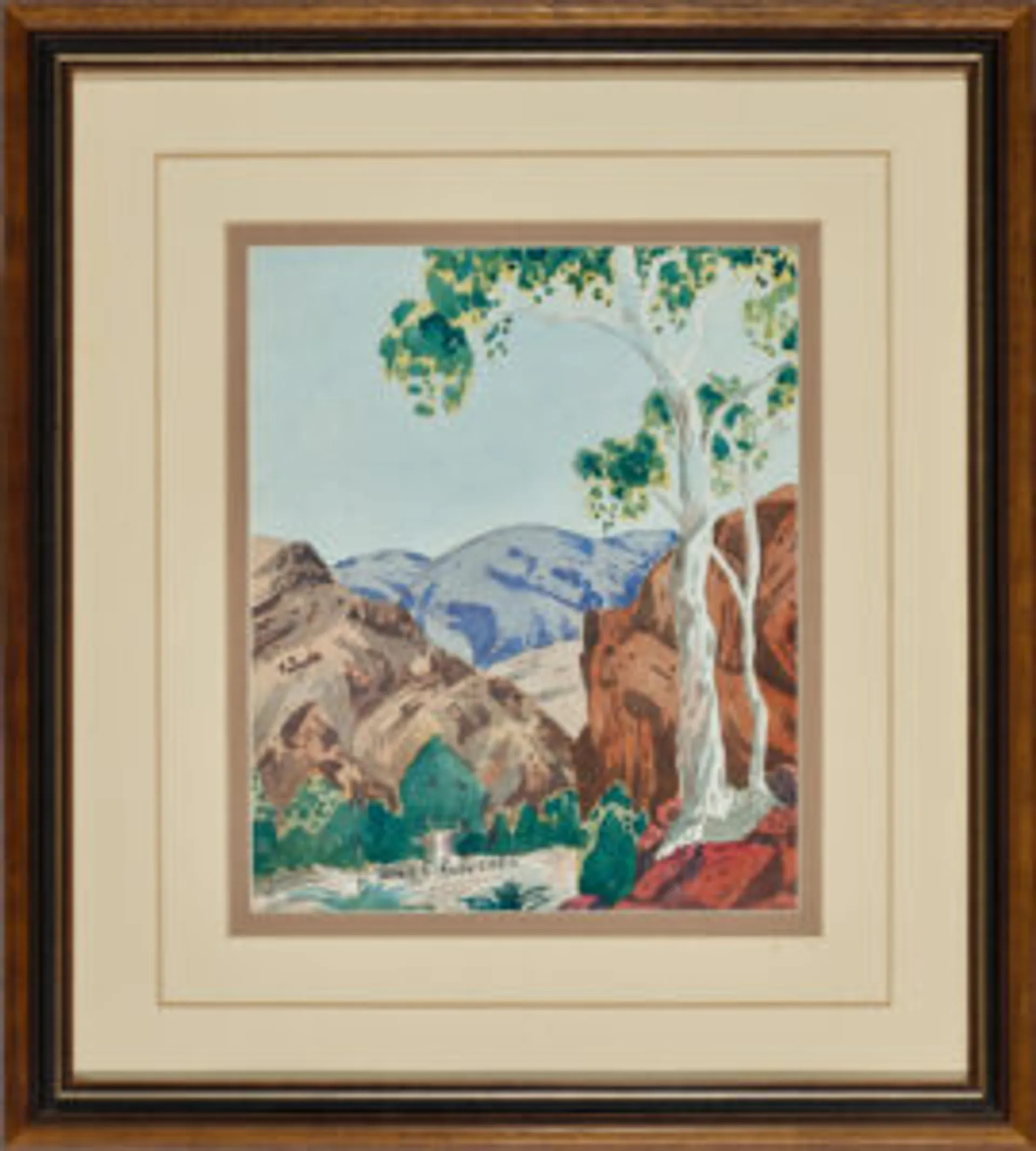 CENTRAL AUSTRALIAN LANDSCAPE