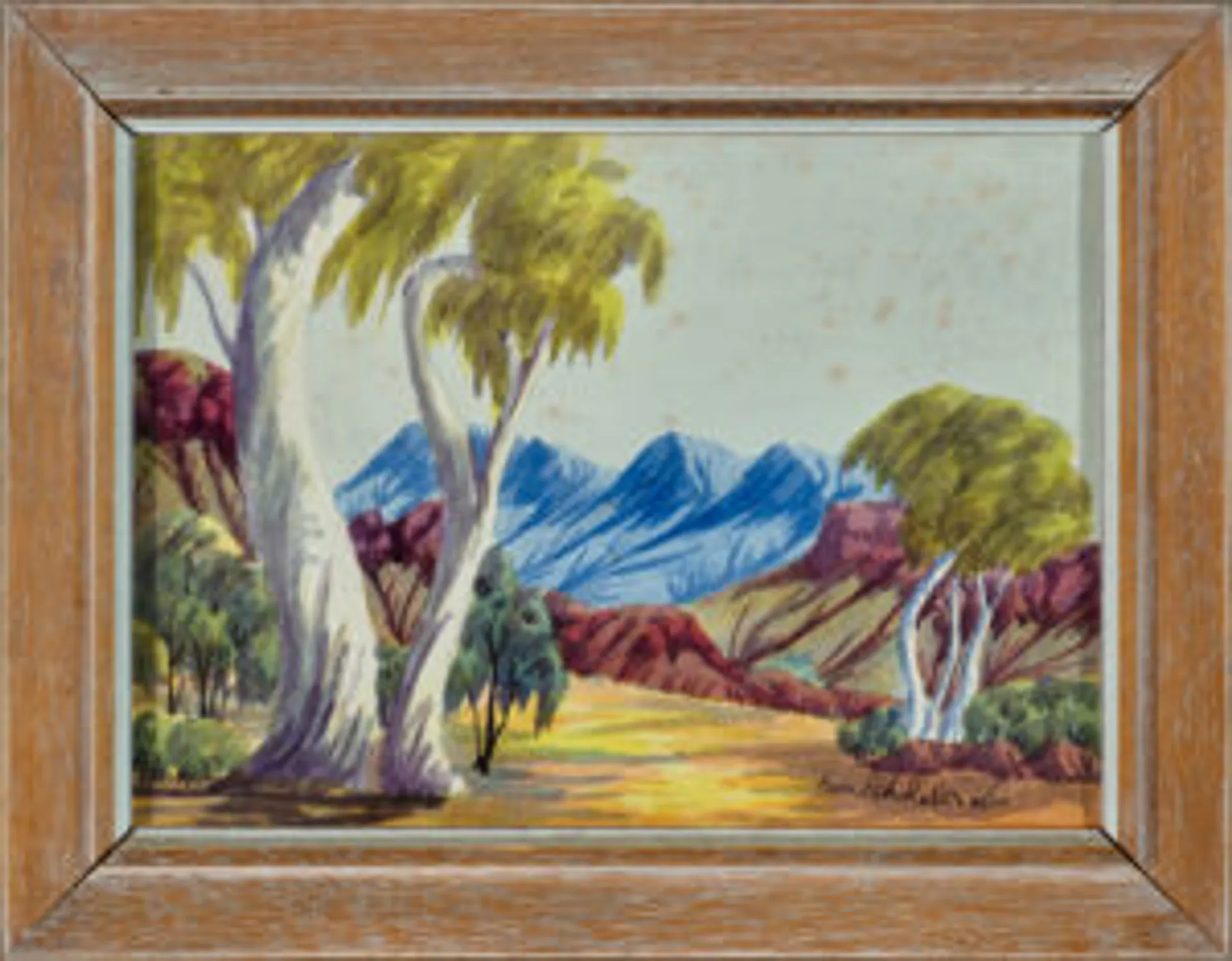 CENTRAL AUSTRALIAN SCENE