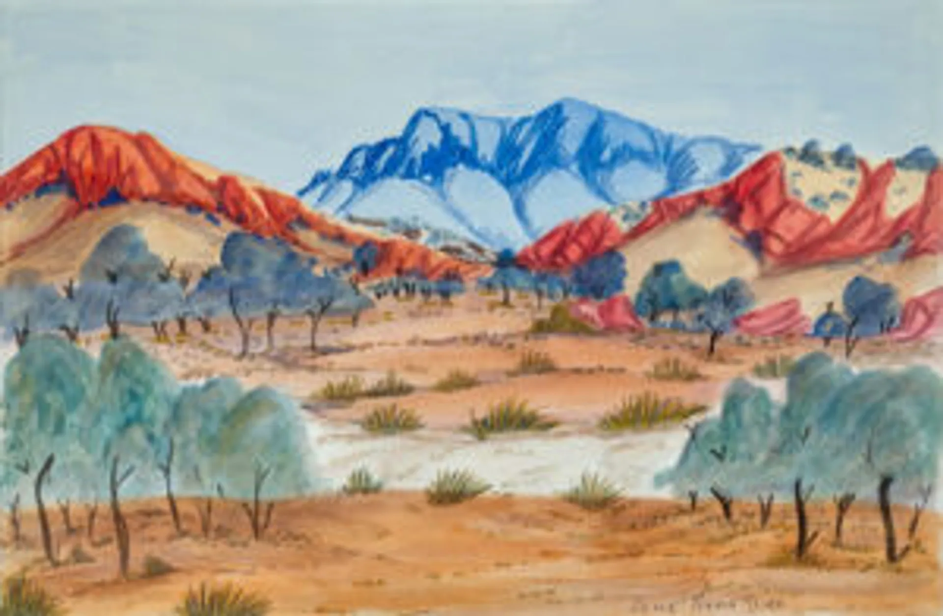 CENTRAL AUSTRALIAN LANDSCAPE