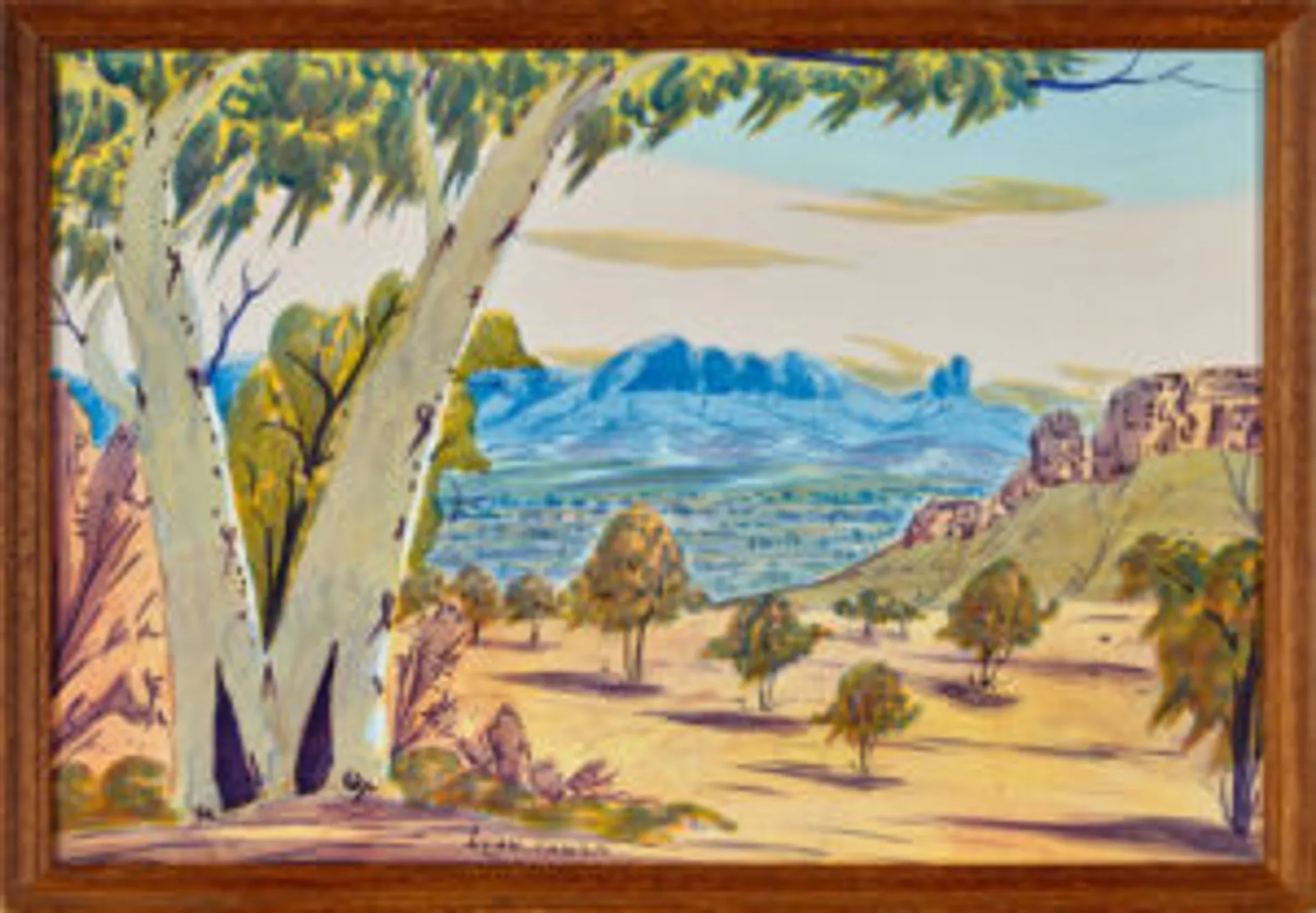 CENTRAL AUSTRALIAN LANDSCAPE