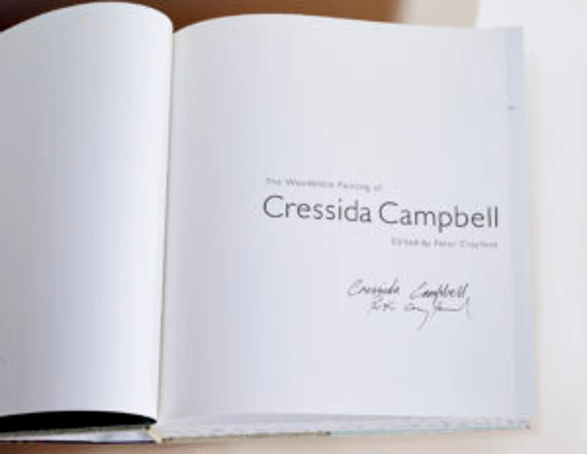 THE WOODBLOCK PAINTINGS OF CRESSIDA CAMPBELL