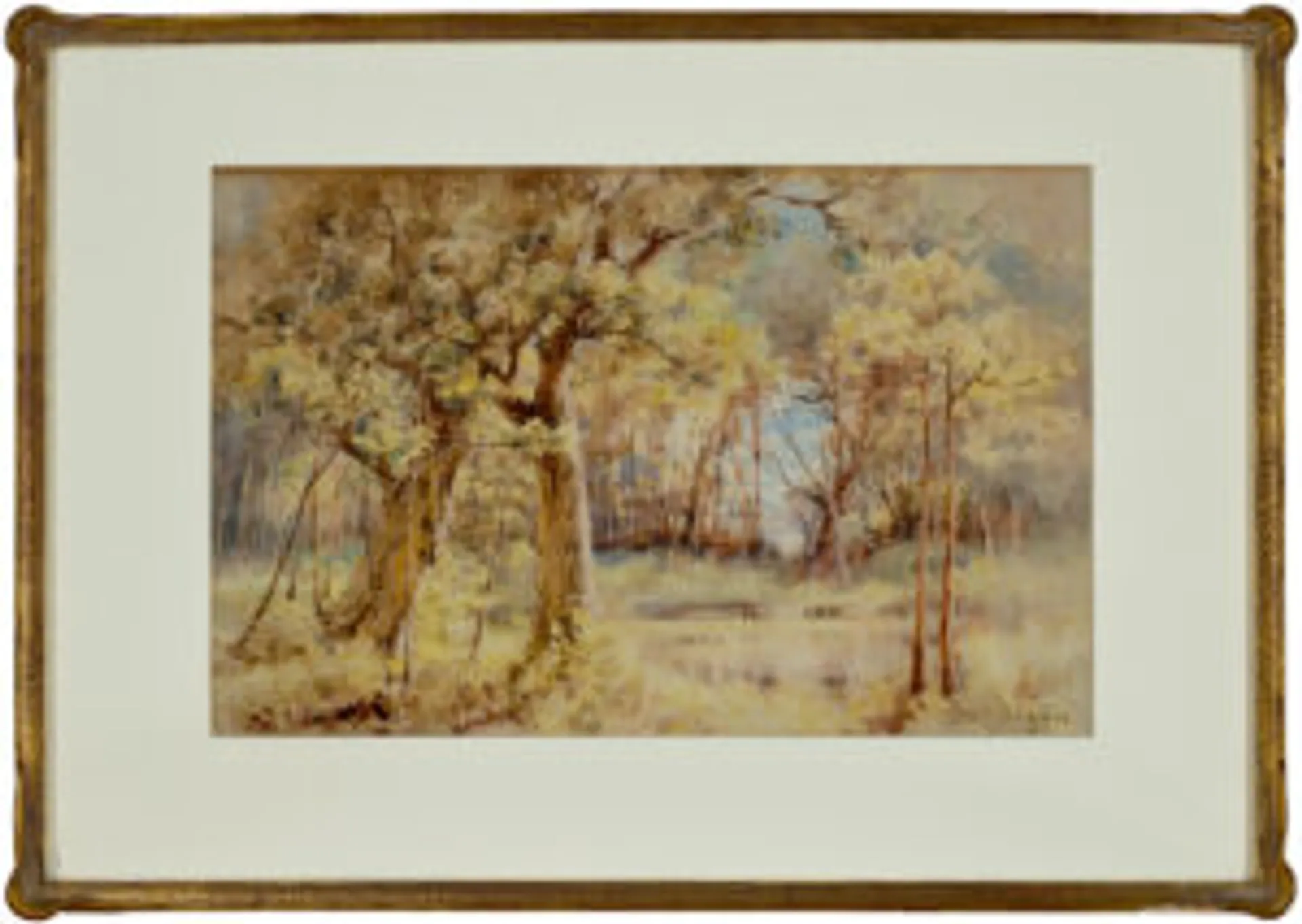 LANDSCAPE WITH WATTLE