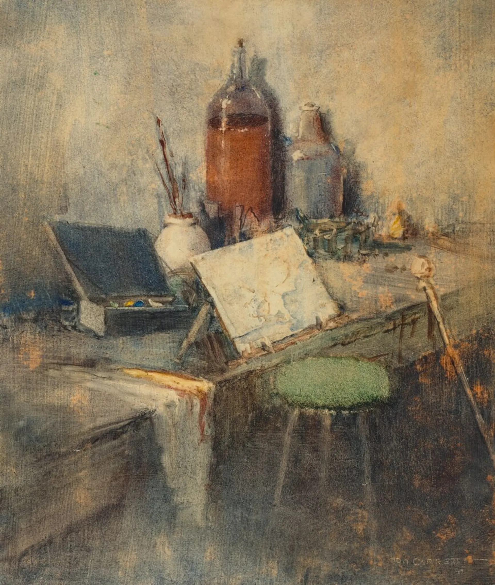 THE ARTIST’S STUDIO
