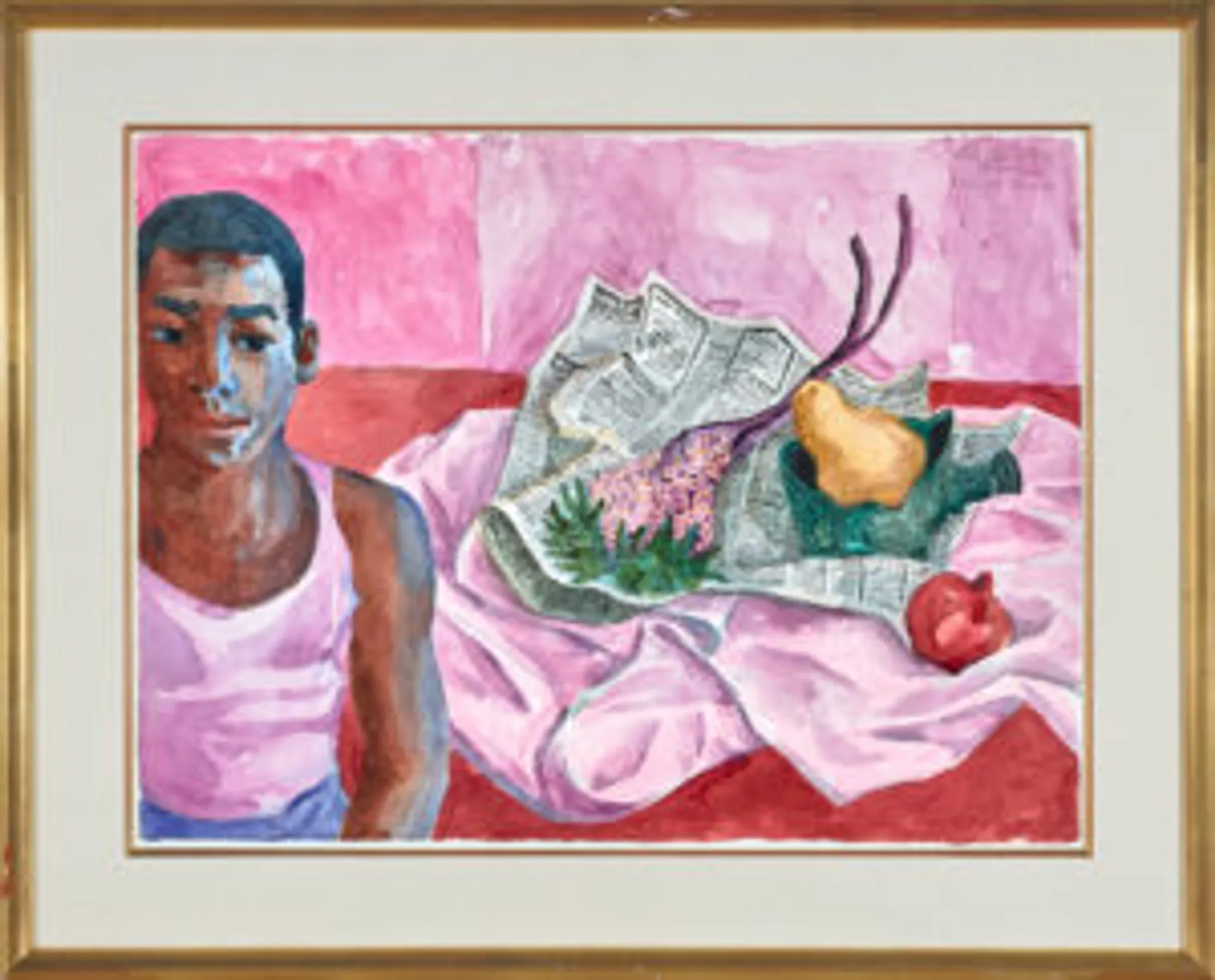 STILL LIFE WITH A FIGURE