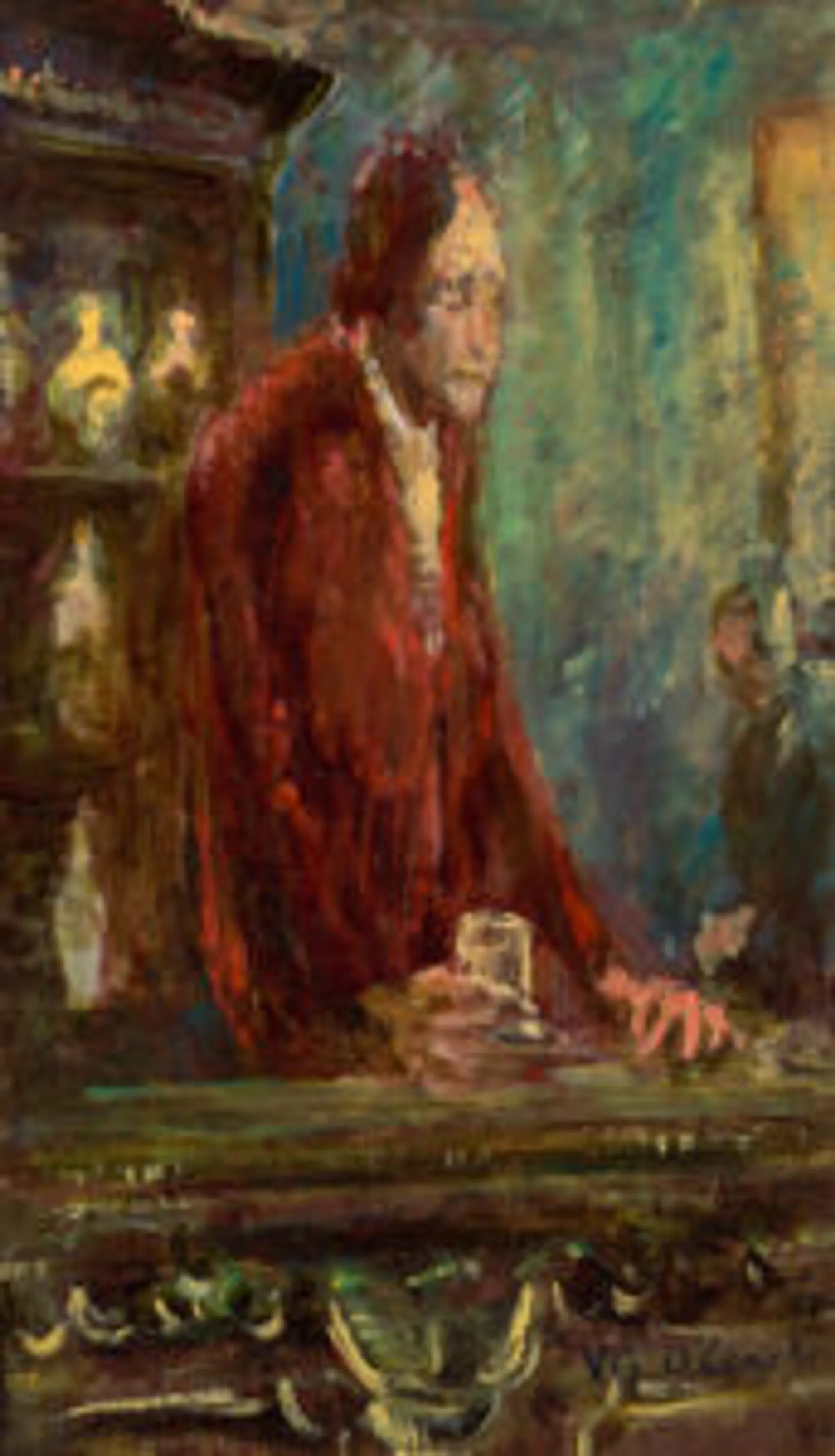 STUDY FOR ‘THE IRISH BARMAID’