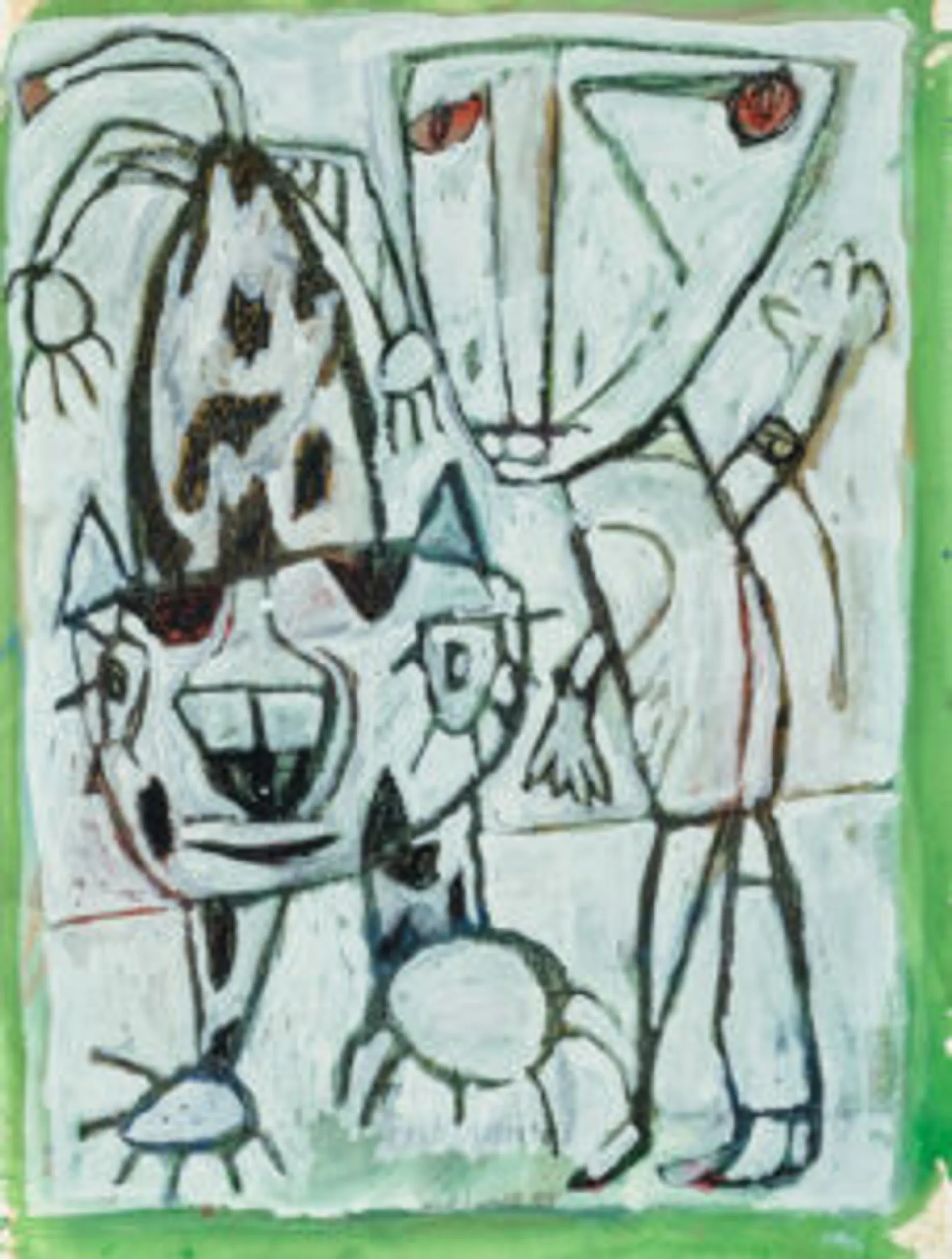 BOY AND CAT