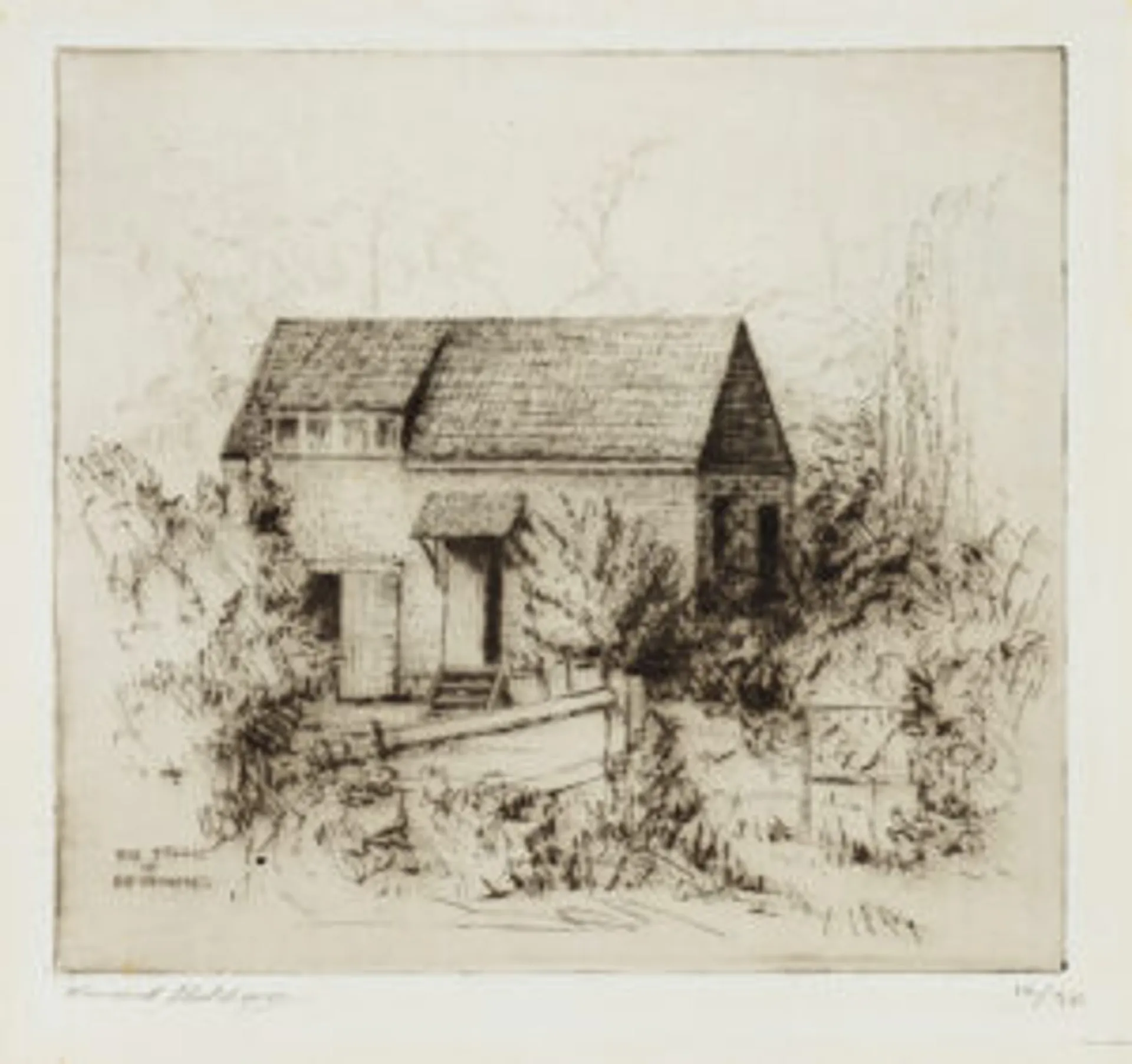 TWO ETCHINGS
