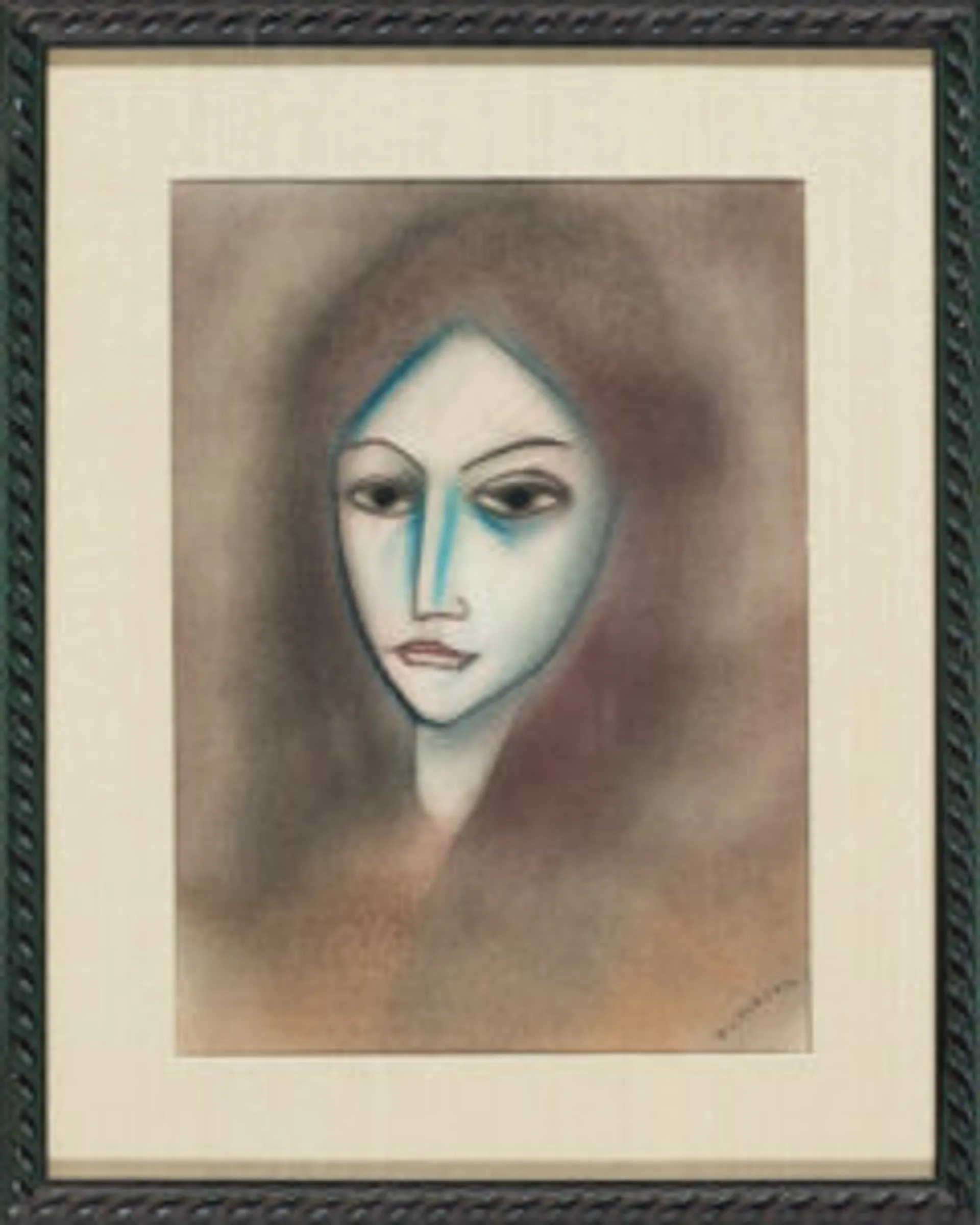 PORTRAIT HEAD OF A GIRL