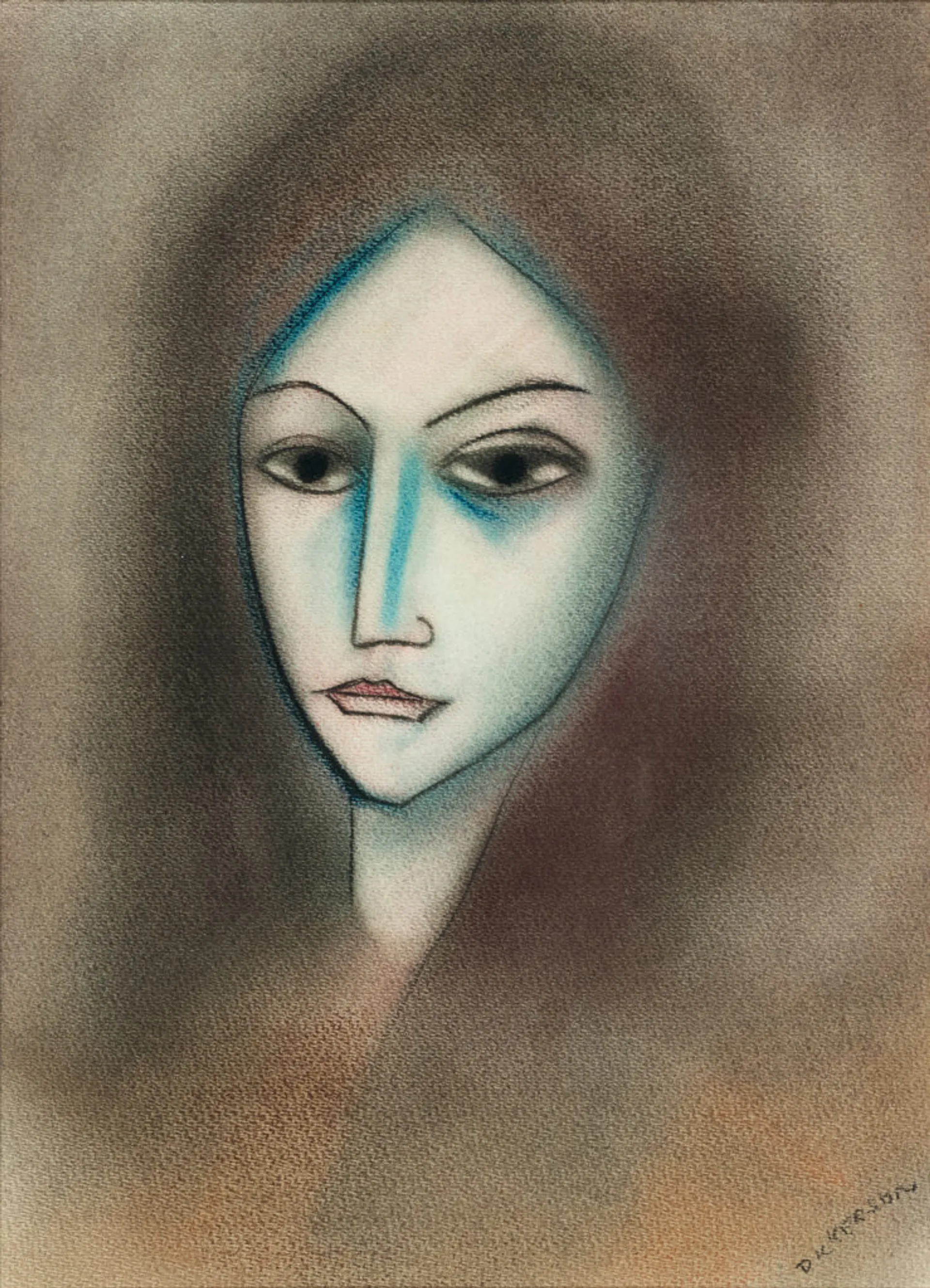 PORTRAIT HEAD OF A GIRL