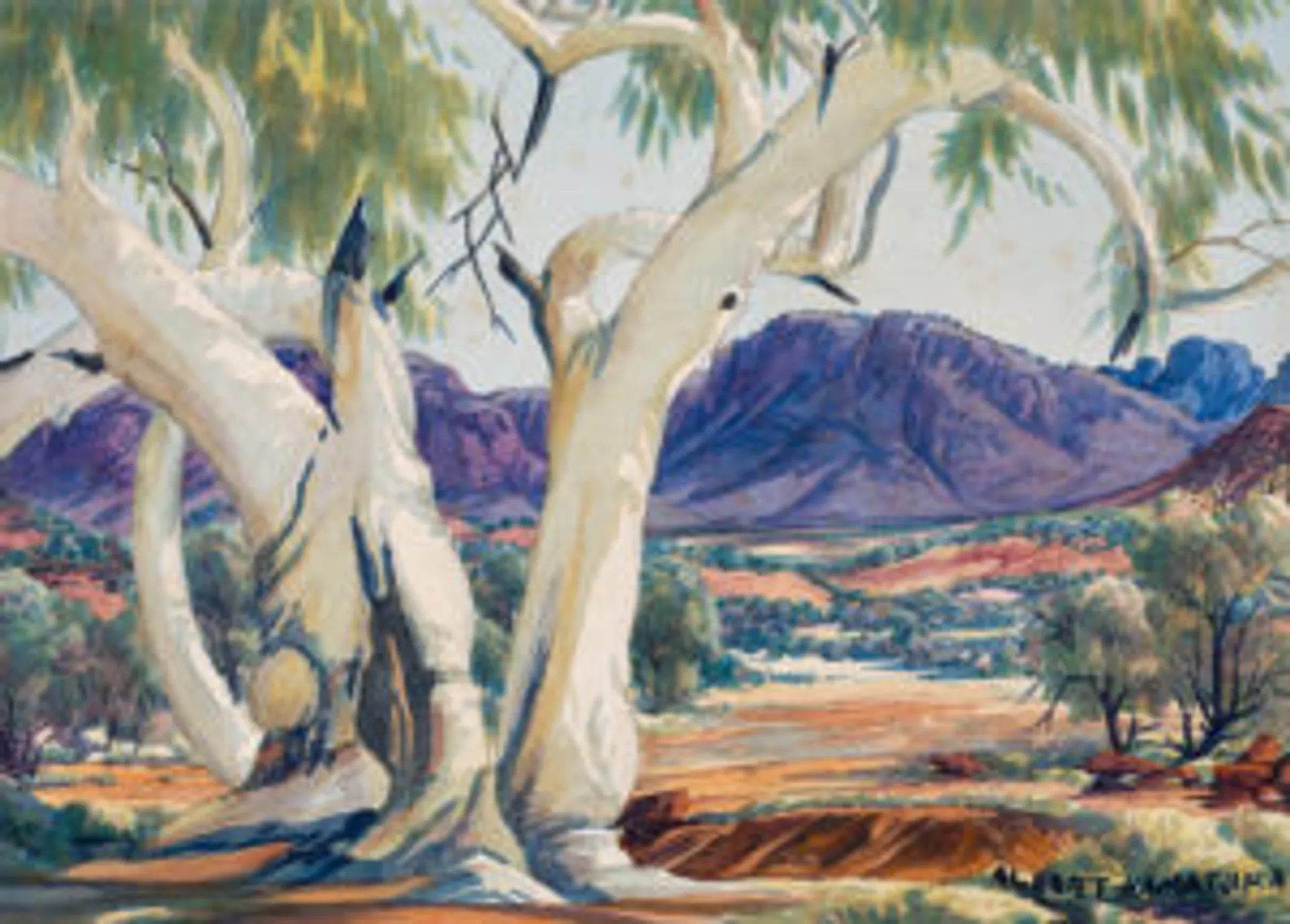 Mount Sonder at Glen Helen
