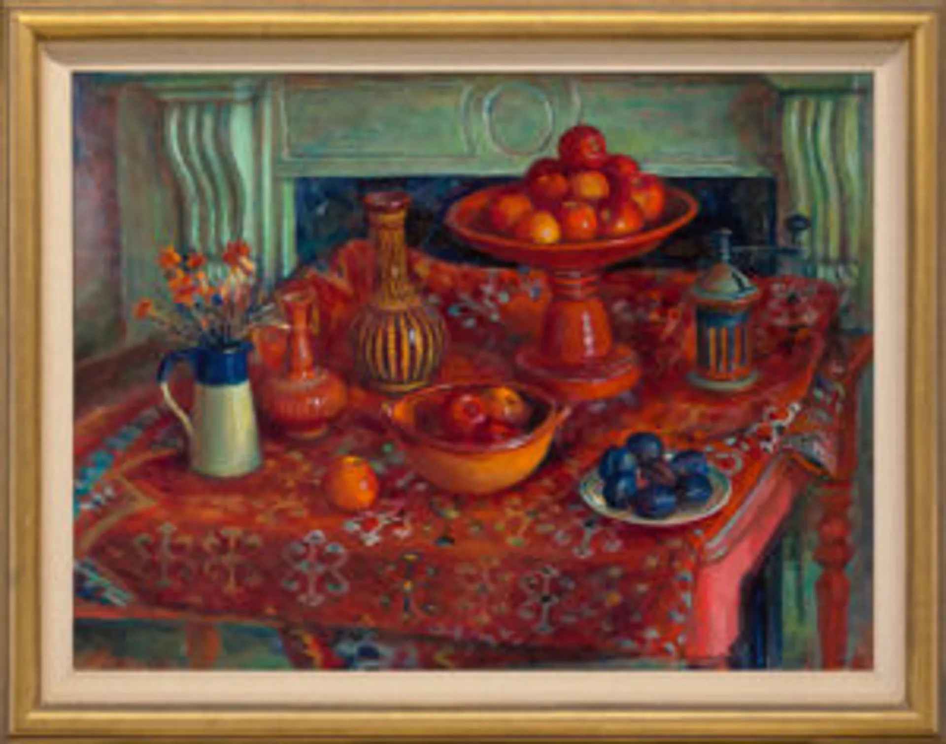 Still life with kelim