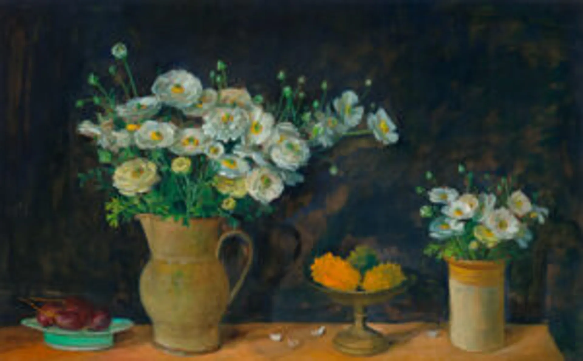 Ranunculus and fruit I
