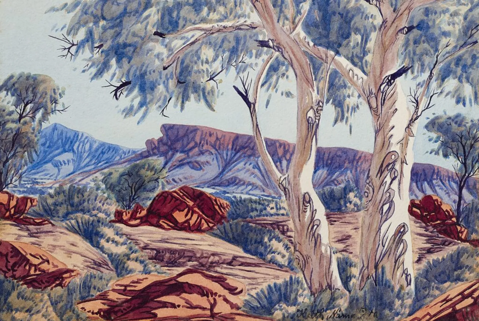 Undoolya Ranges