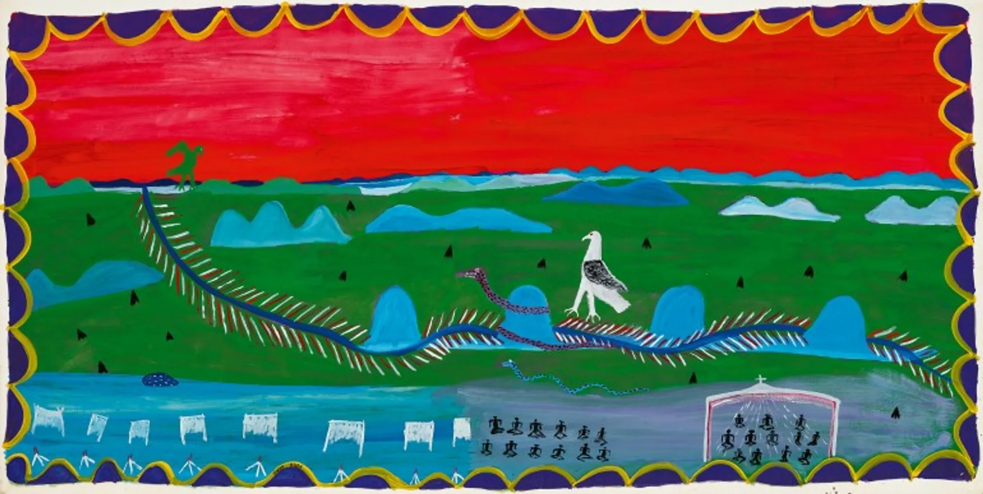 ‘Strange’ church offering stands out in smaller Indigenous auction