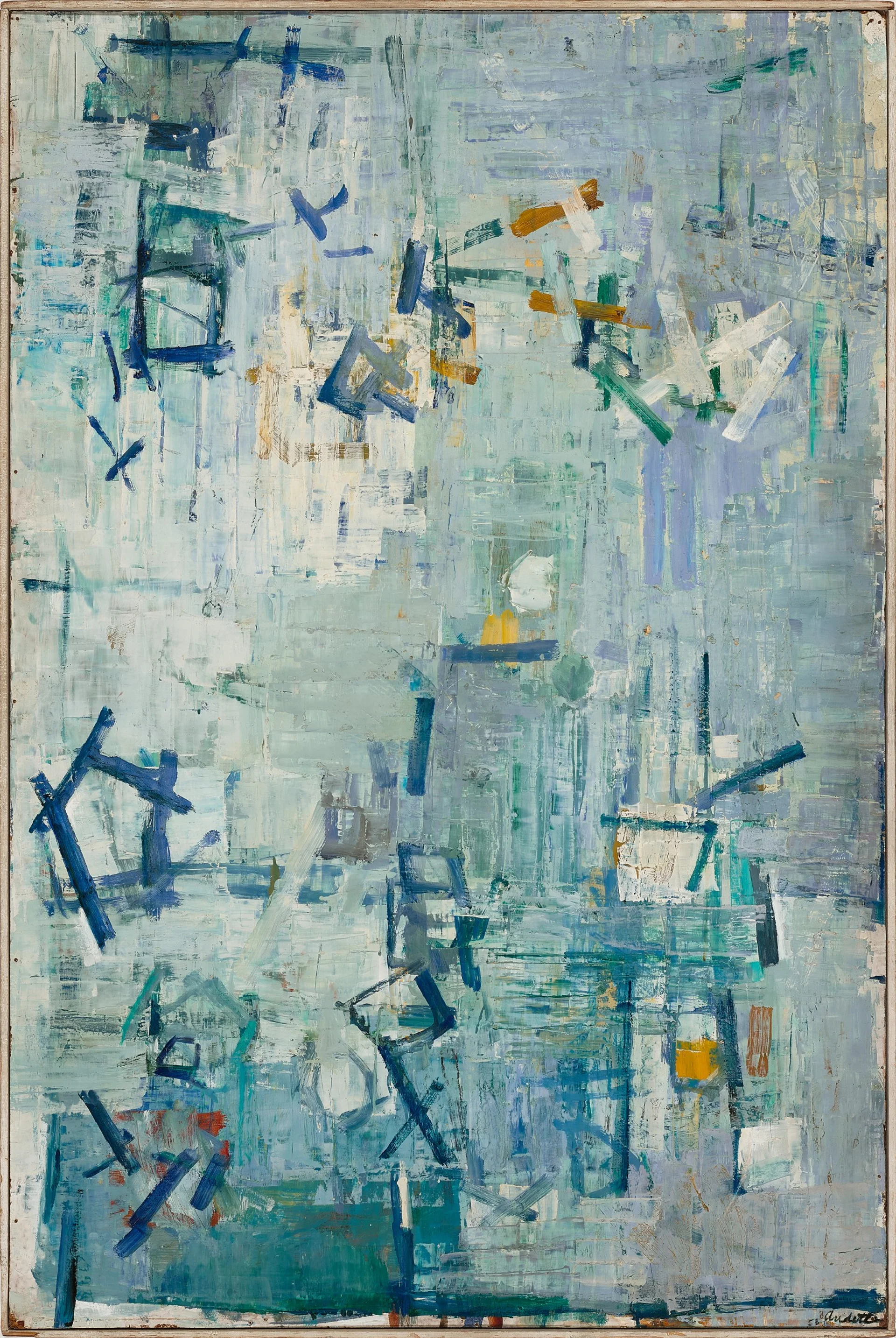 COMPOSITION IN BLUE