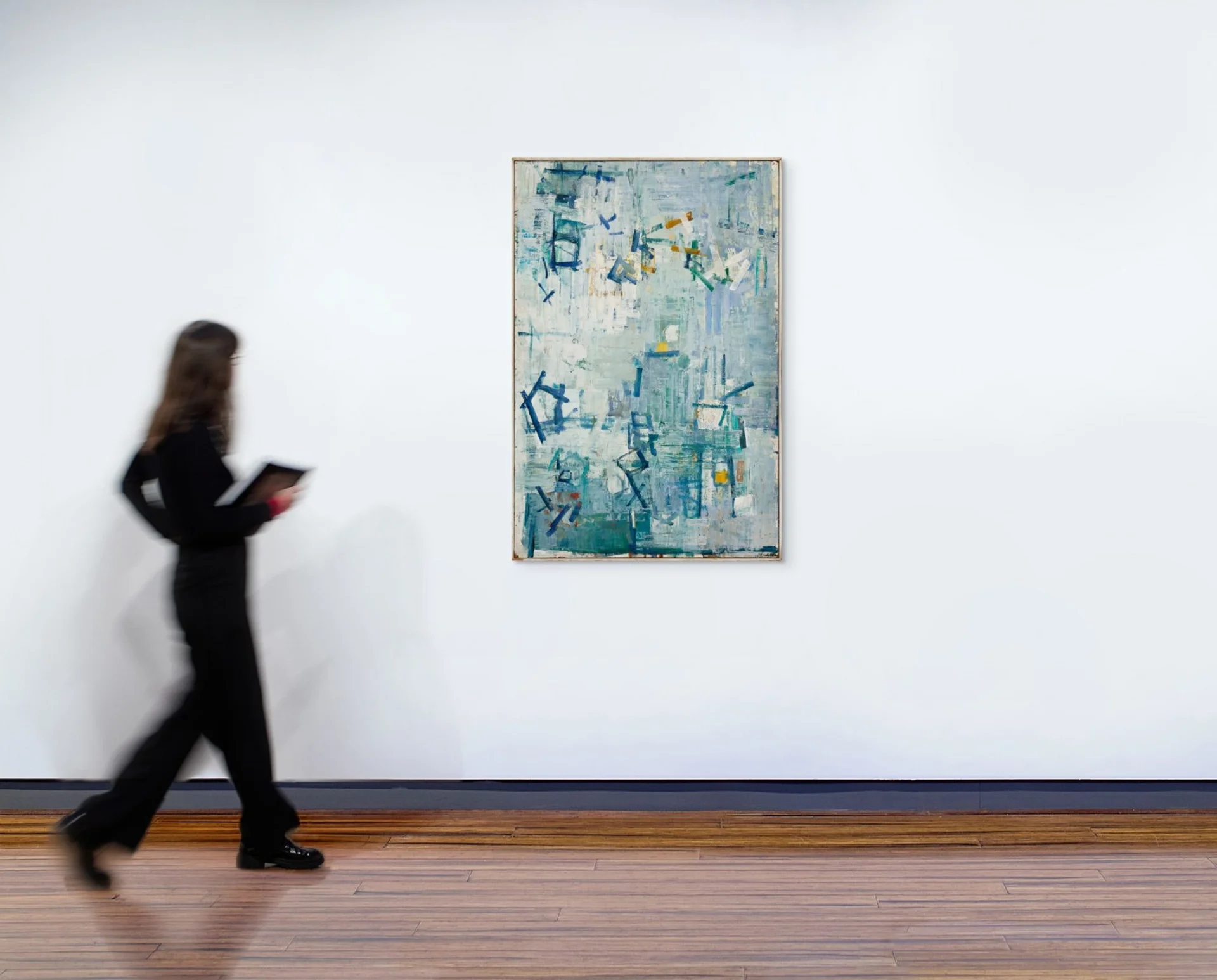 COMPOSITION IN BLUE