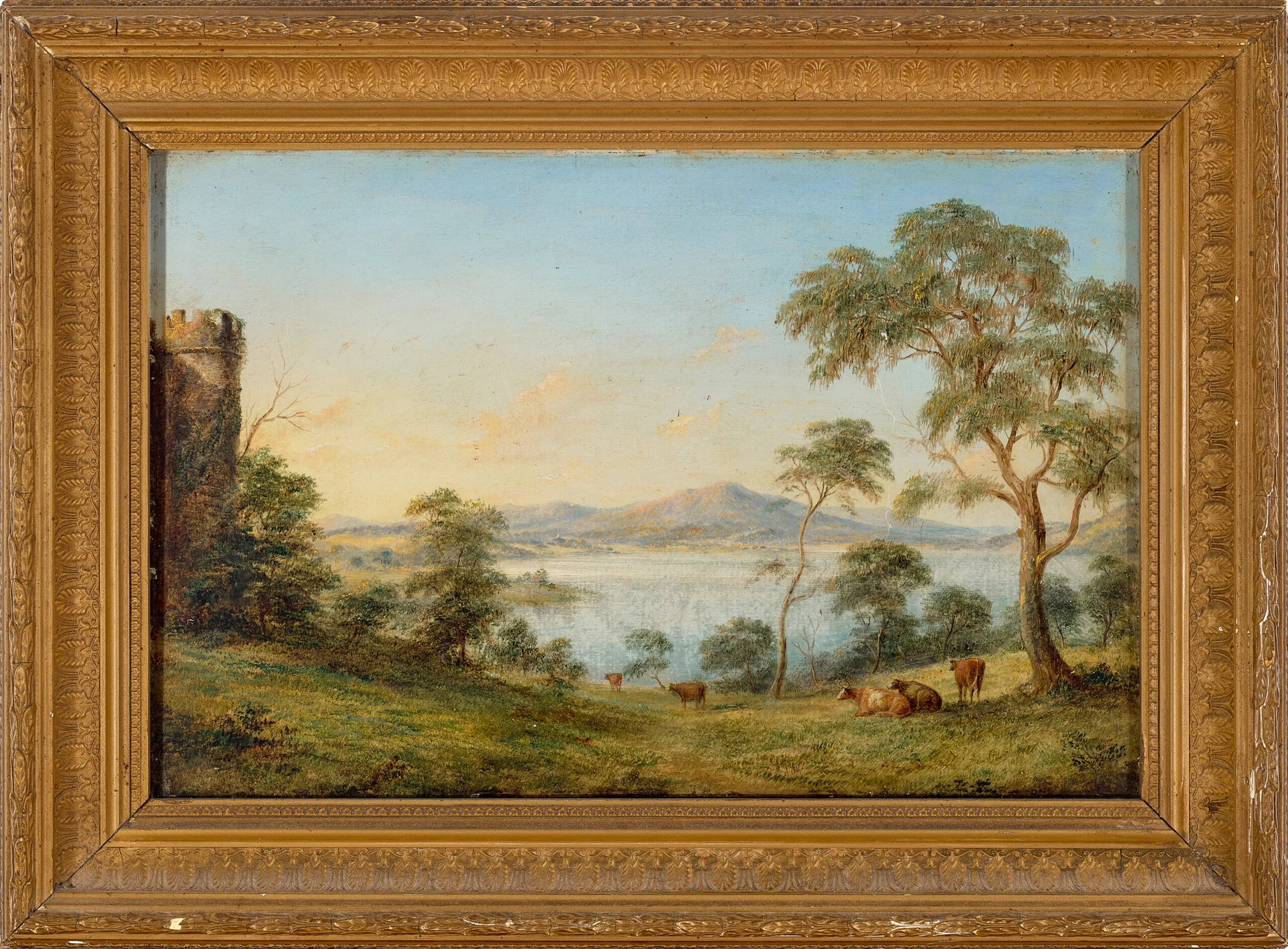 VIEW OF YAN YEAN FROM BEAR’S CASTLE