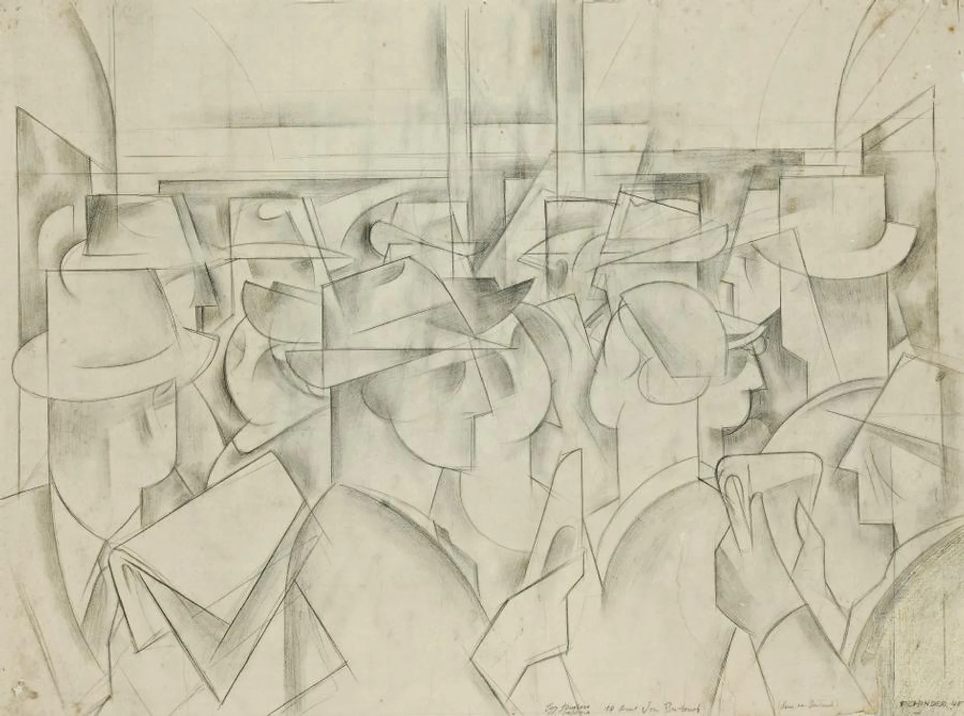 STUDY FOR SUBWAY PEOPLE