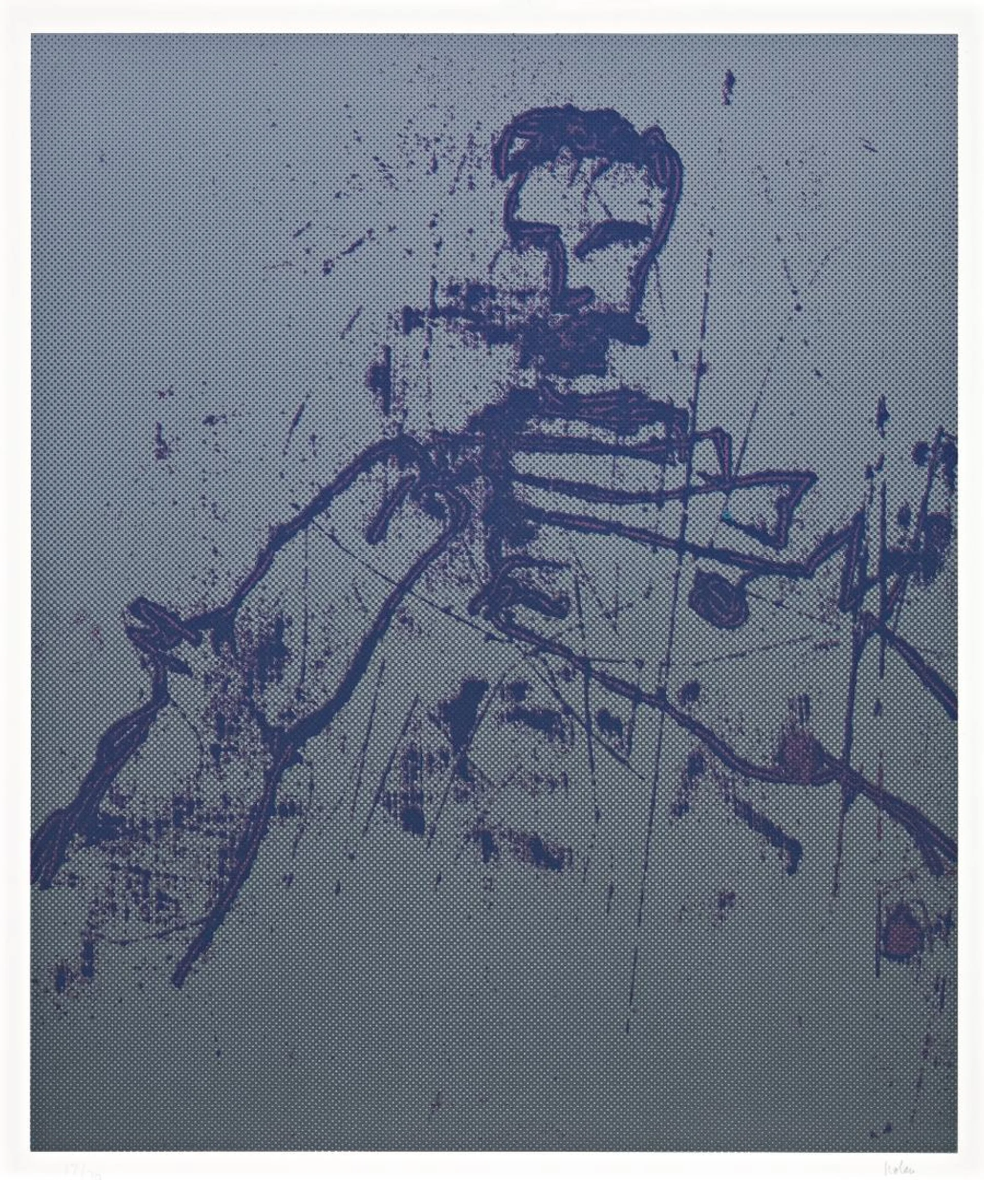 FIGURE AND HORSES