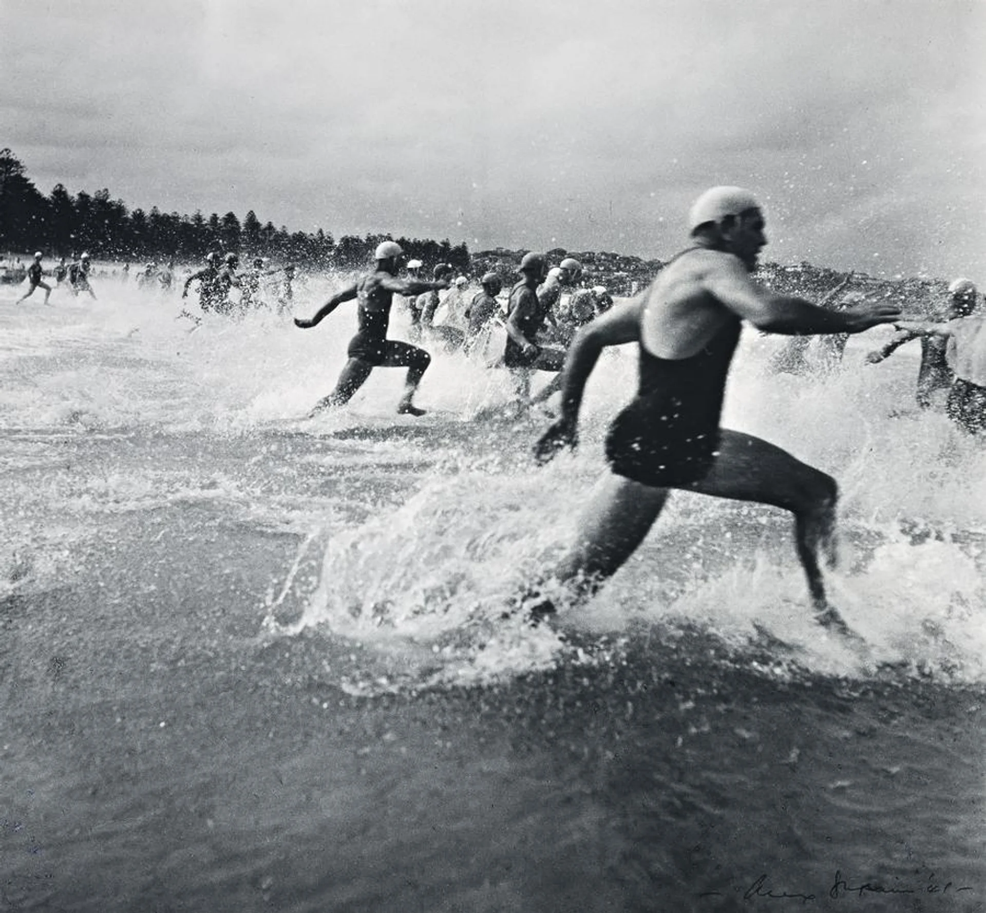 SURF RACE START, MANLY