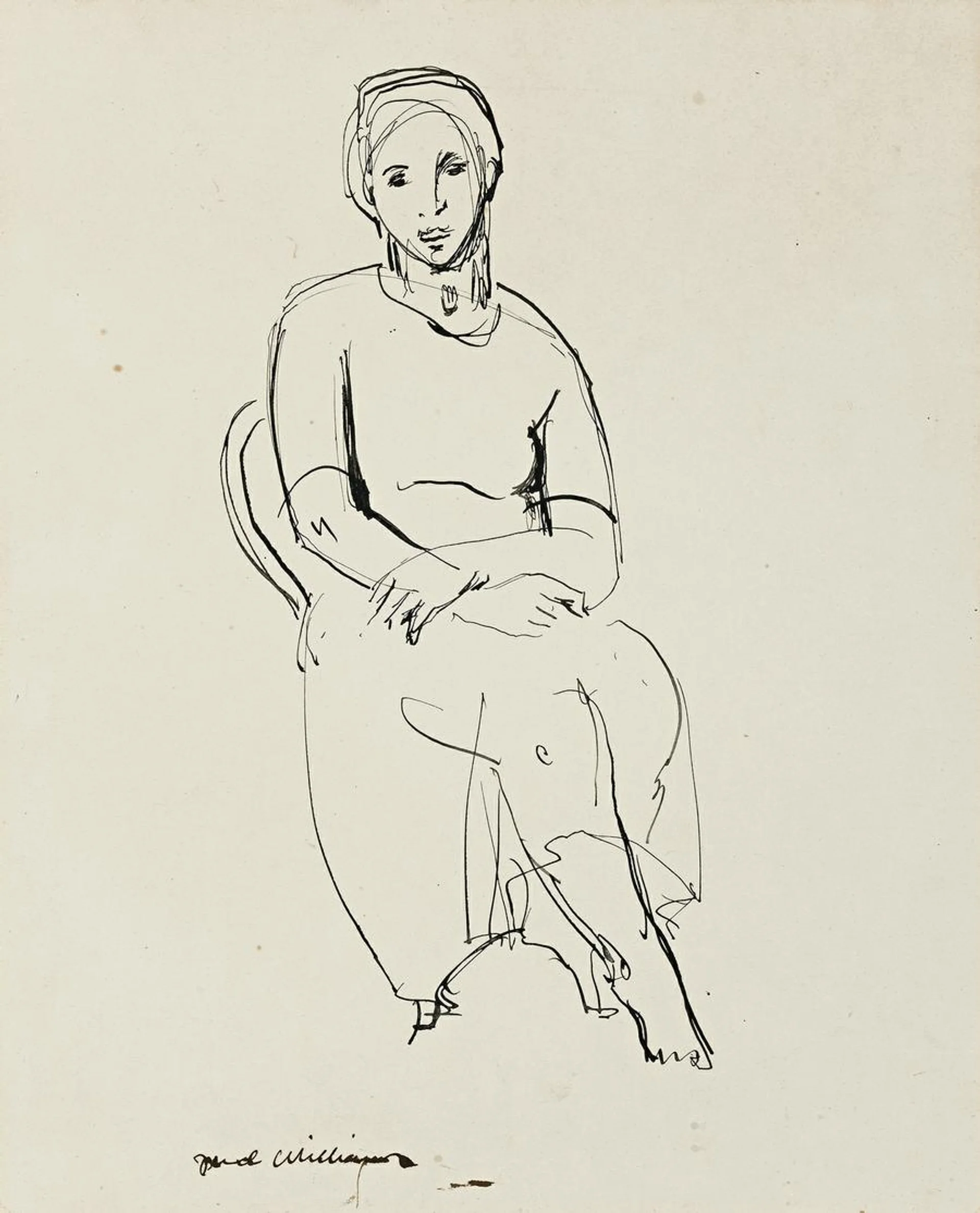 SEATED WOMAN