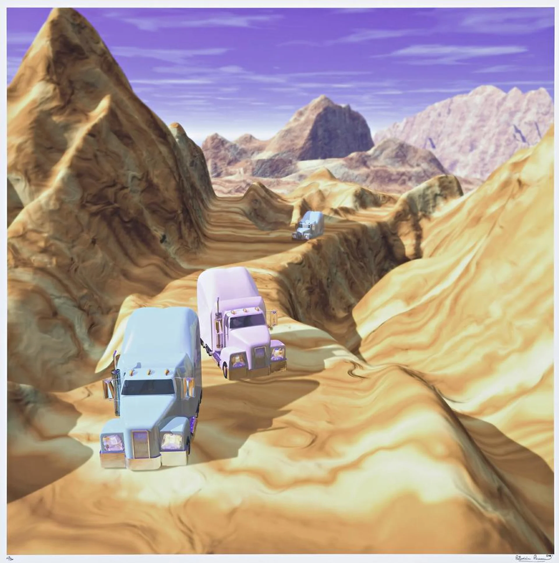 DESERT RIDERS, MOUNTAINS