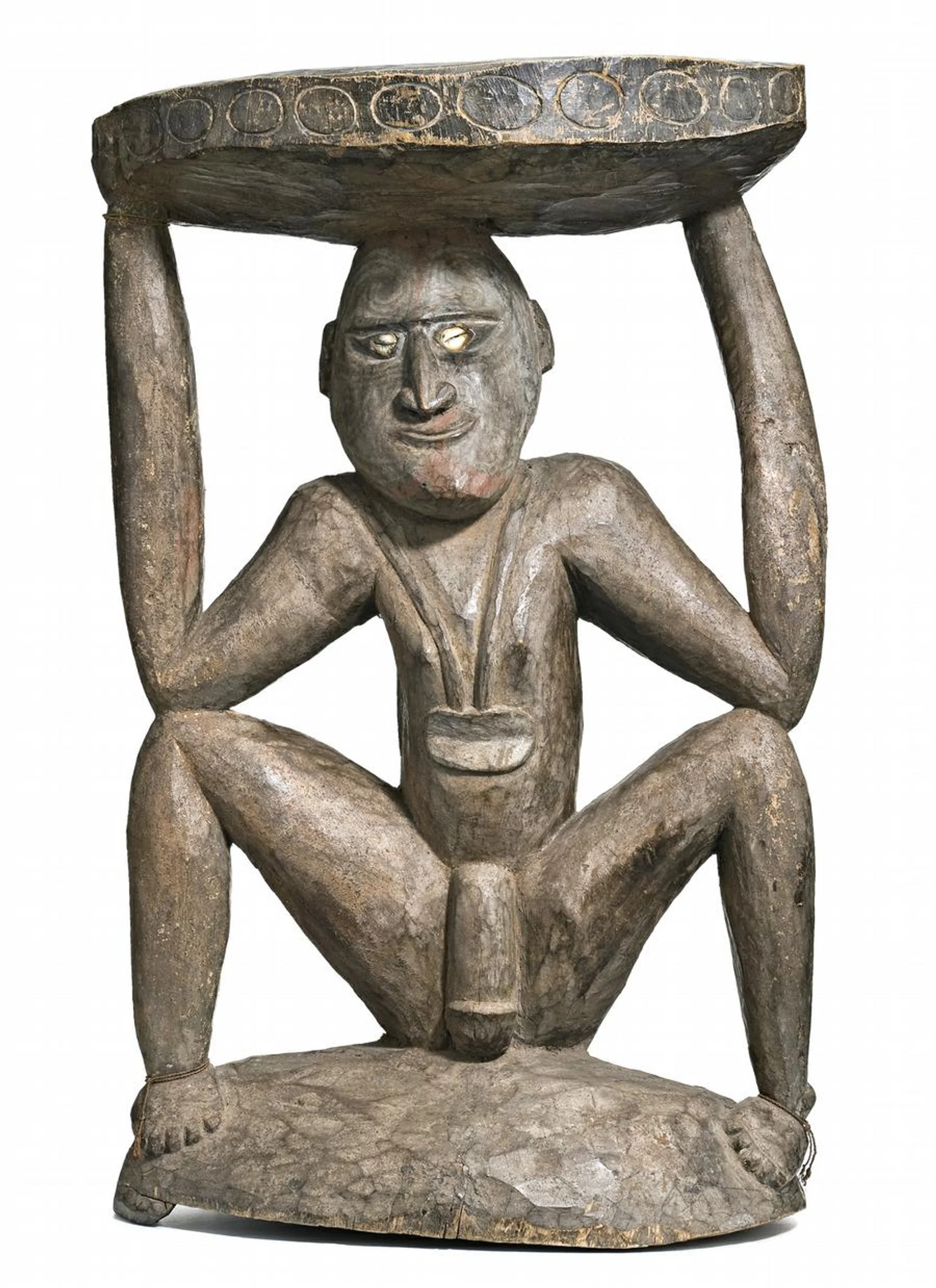 AN OLD AND LARGE ORATOR’S STOOL